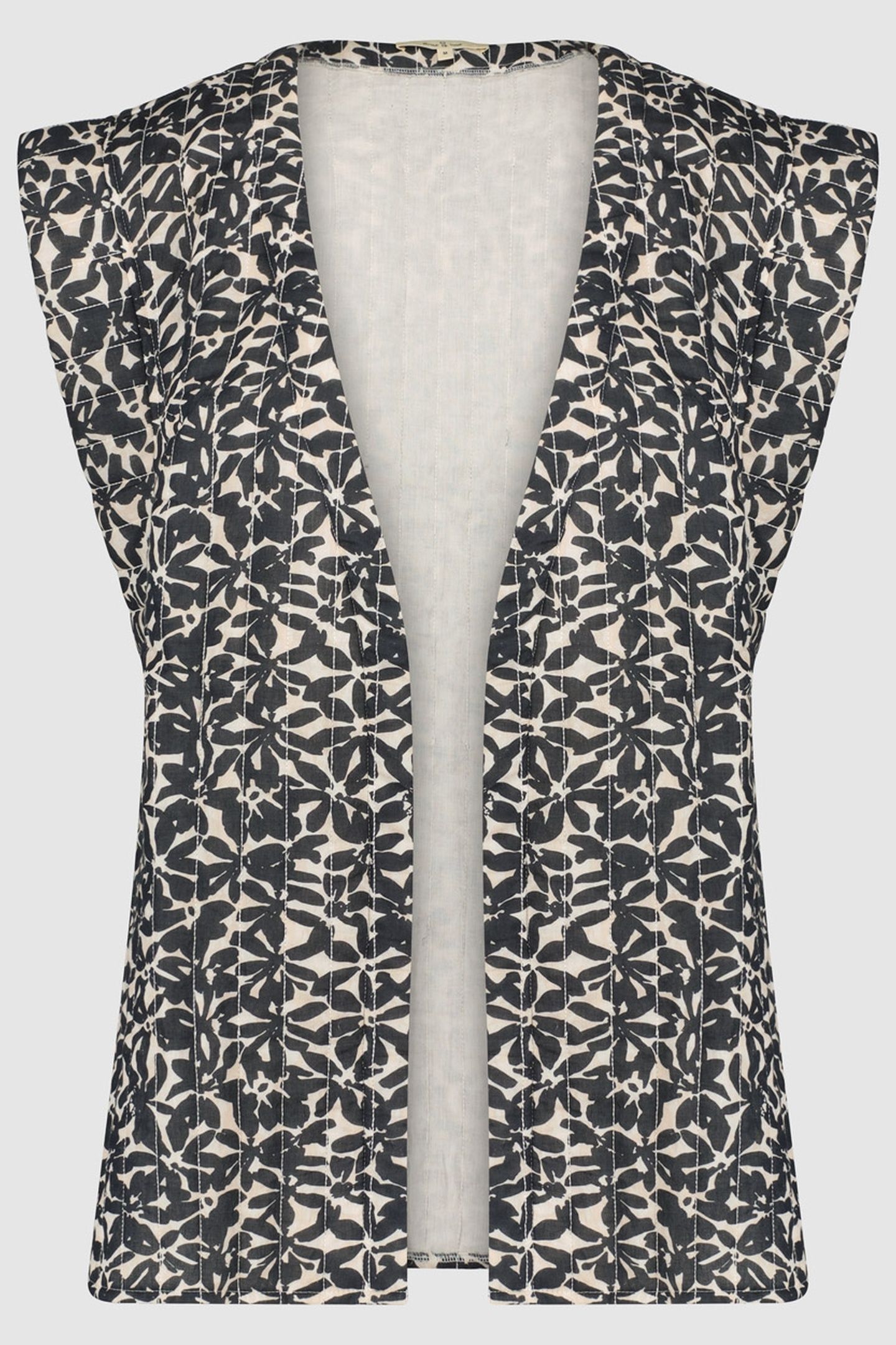 ANNABEL GILET FLORAL FUSION 2