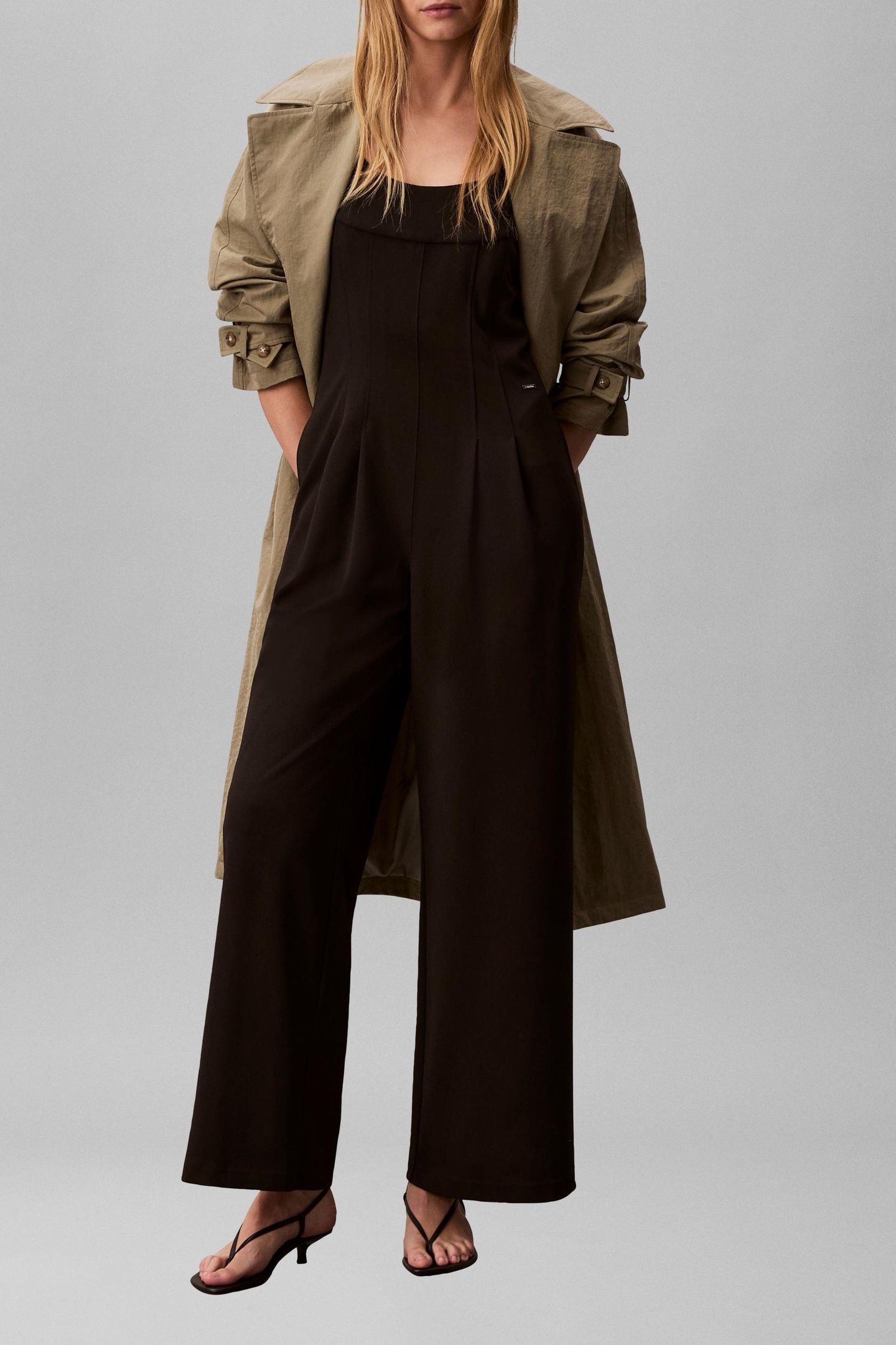 SCUBA CREPE JUMPSUIT BLACK 2