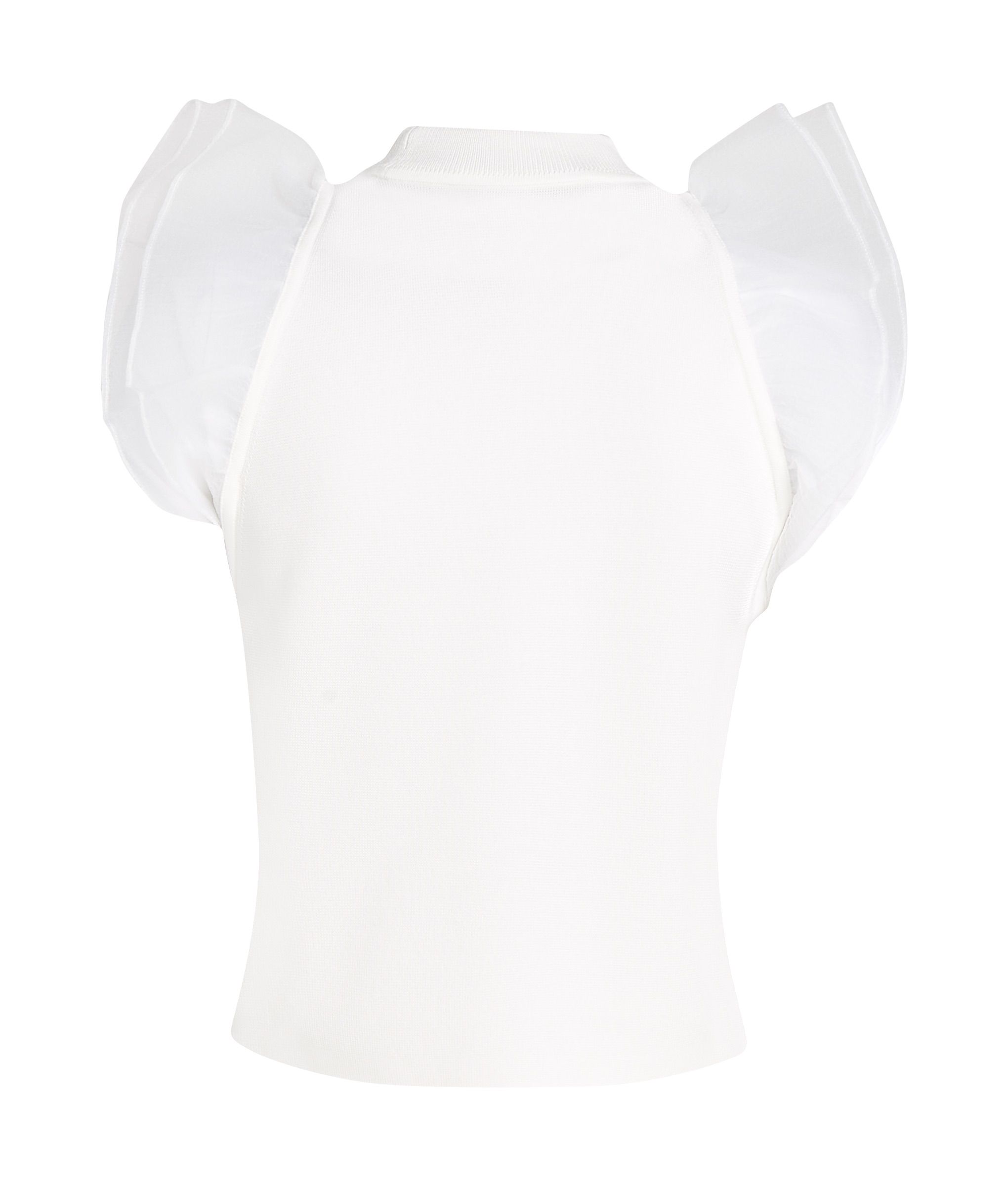 PUFF SLEEVE TOP WHITE 4