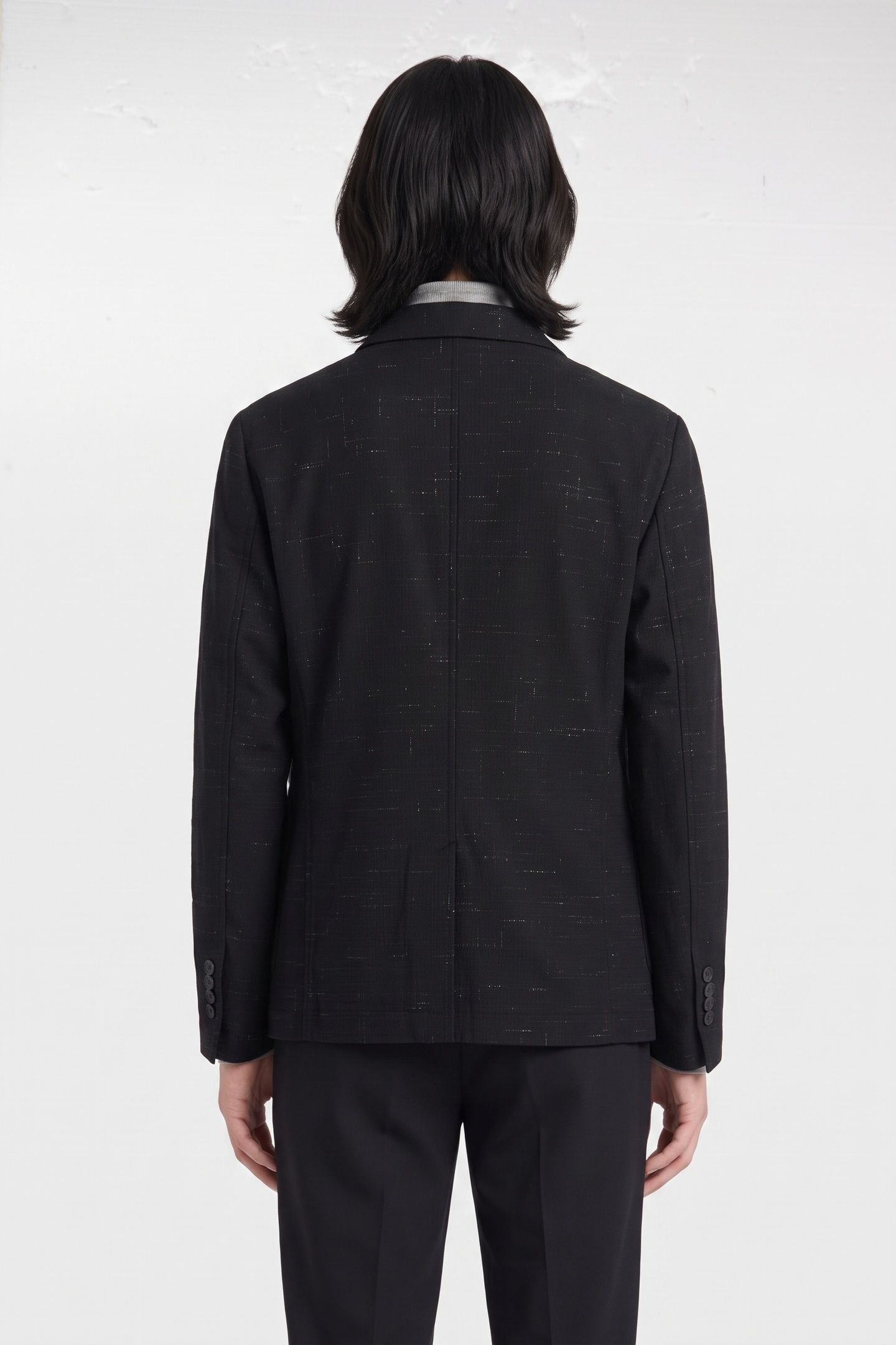 FINCHER JACKET BLACK/ECRU 3