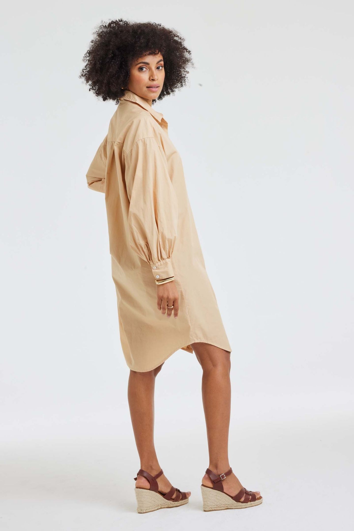 TUNIC ANTIBES TAN BROWN 2