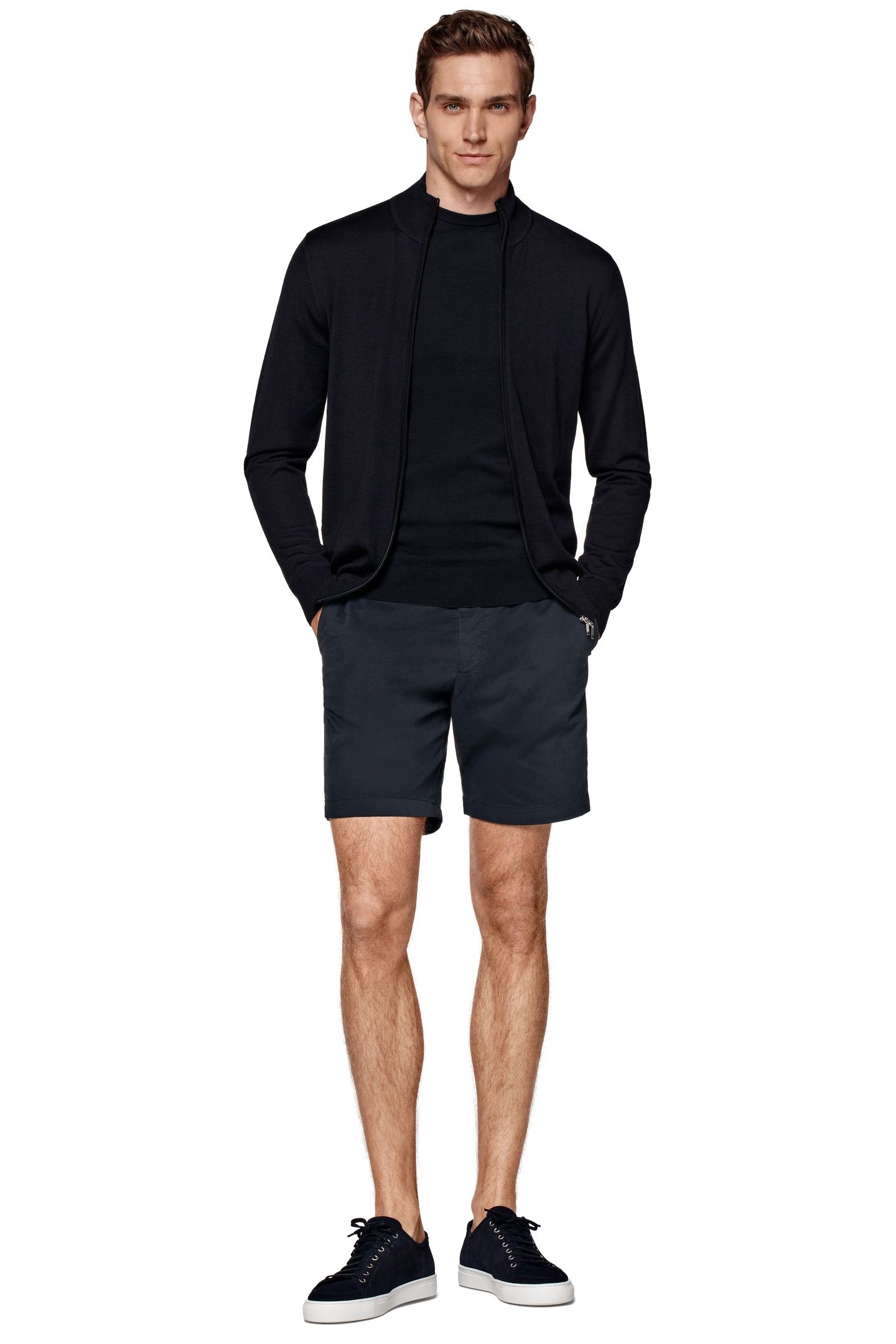 PORTO SHORTS - NAVY CHINO, DENIM AND SHORTS NAVY 2