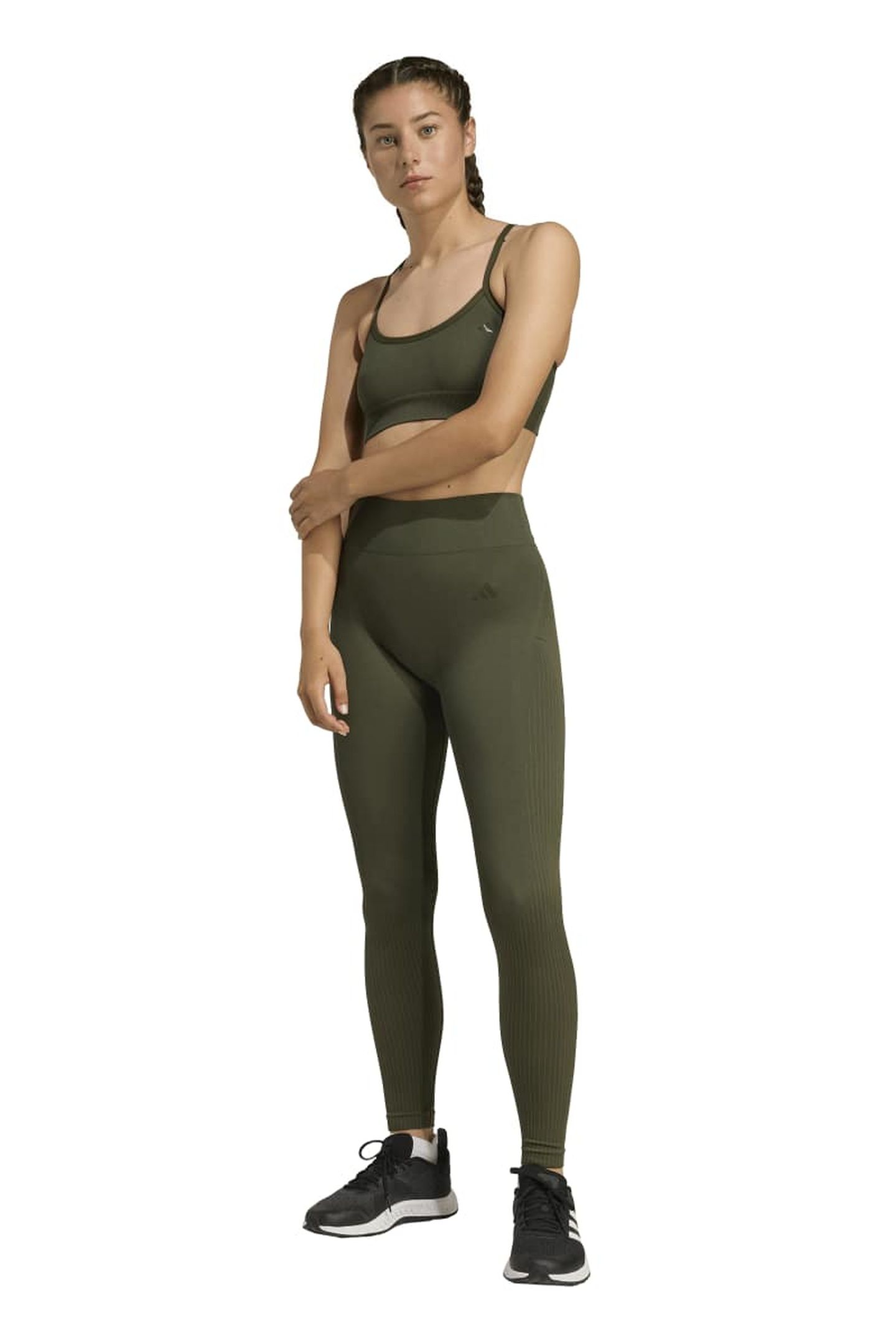 PERFORMANCE WORKOUT ESSENTIALS KNIT FULL LENGTH LEGGINGS NIG 2