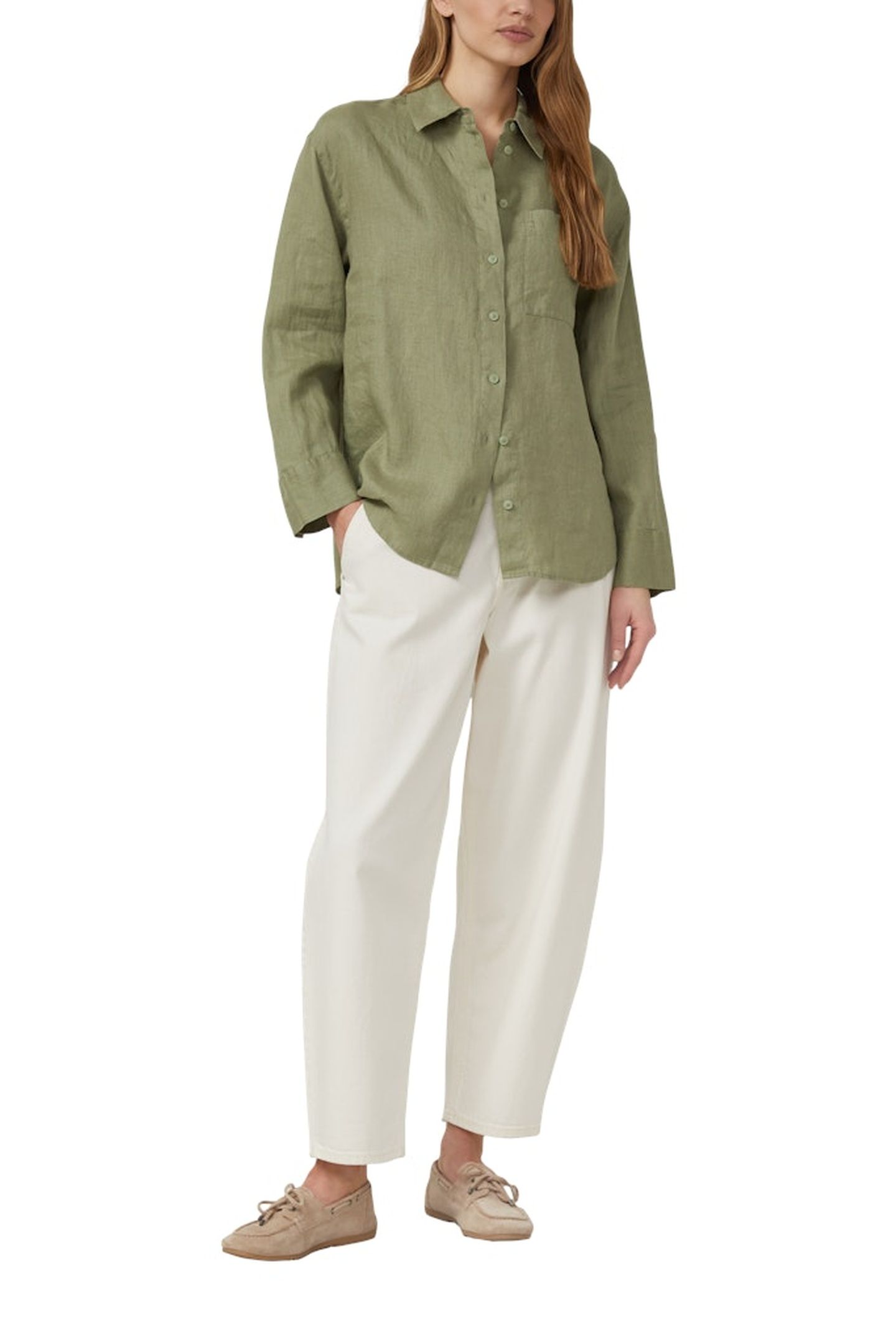 S.OLIVER BLOUSES ARMY GREEN 2