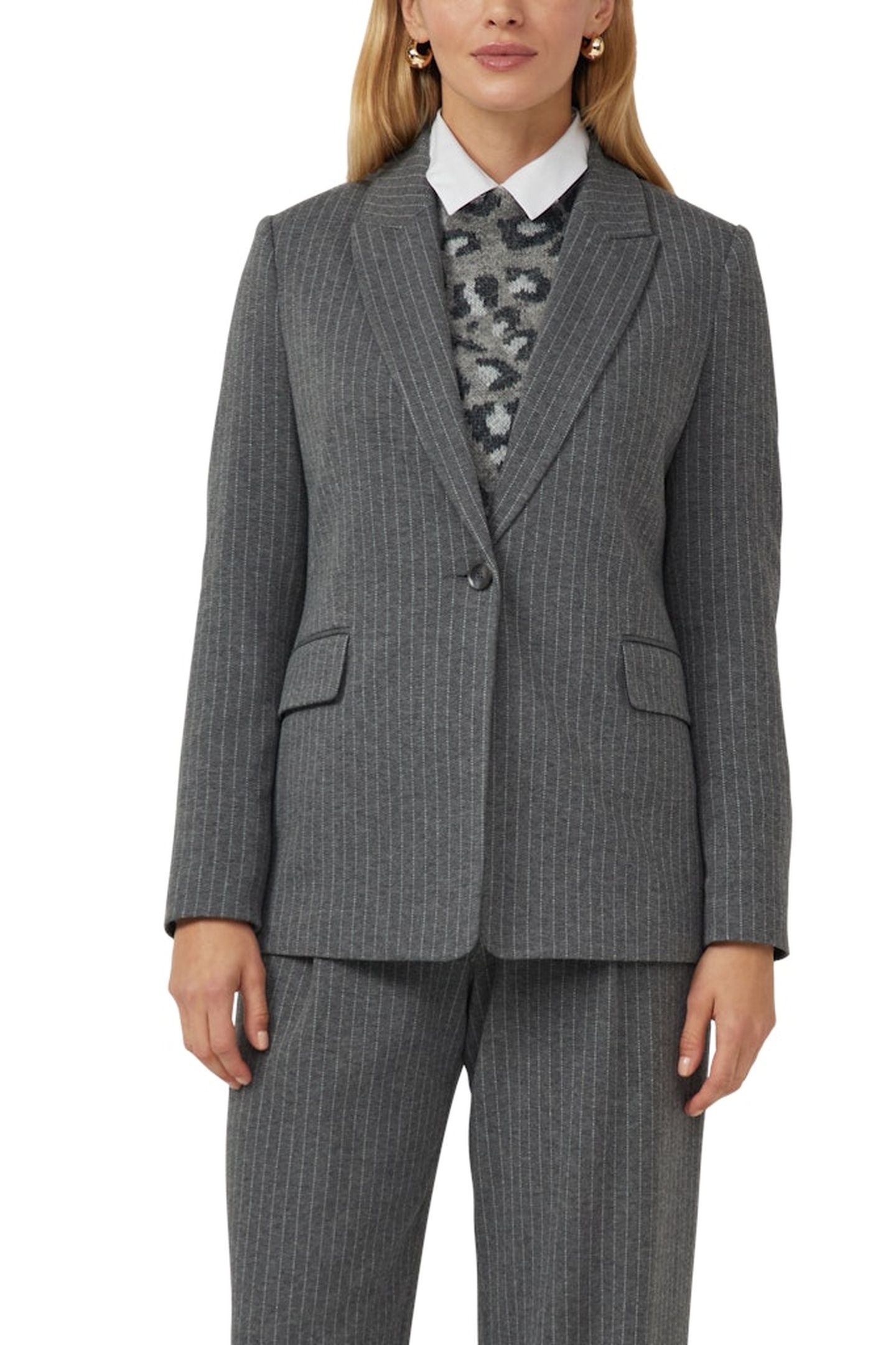 S.OLIVER JACKETS INDOOR GREY/BLACK 1