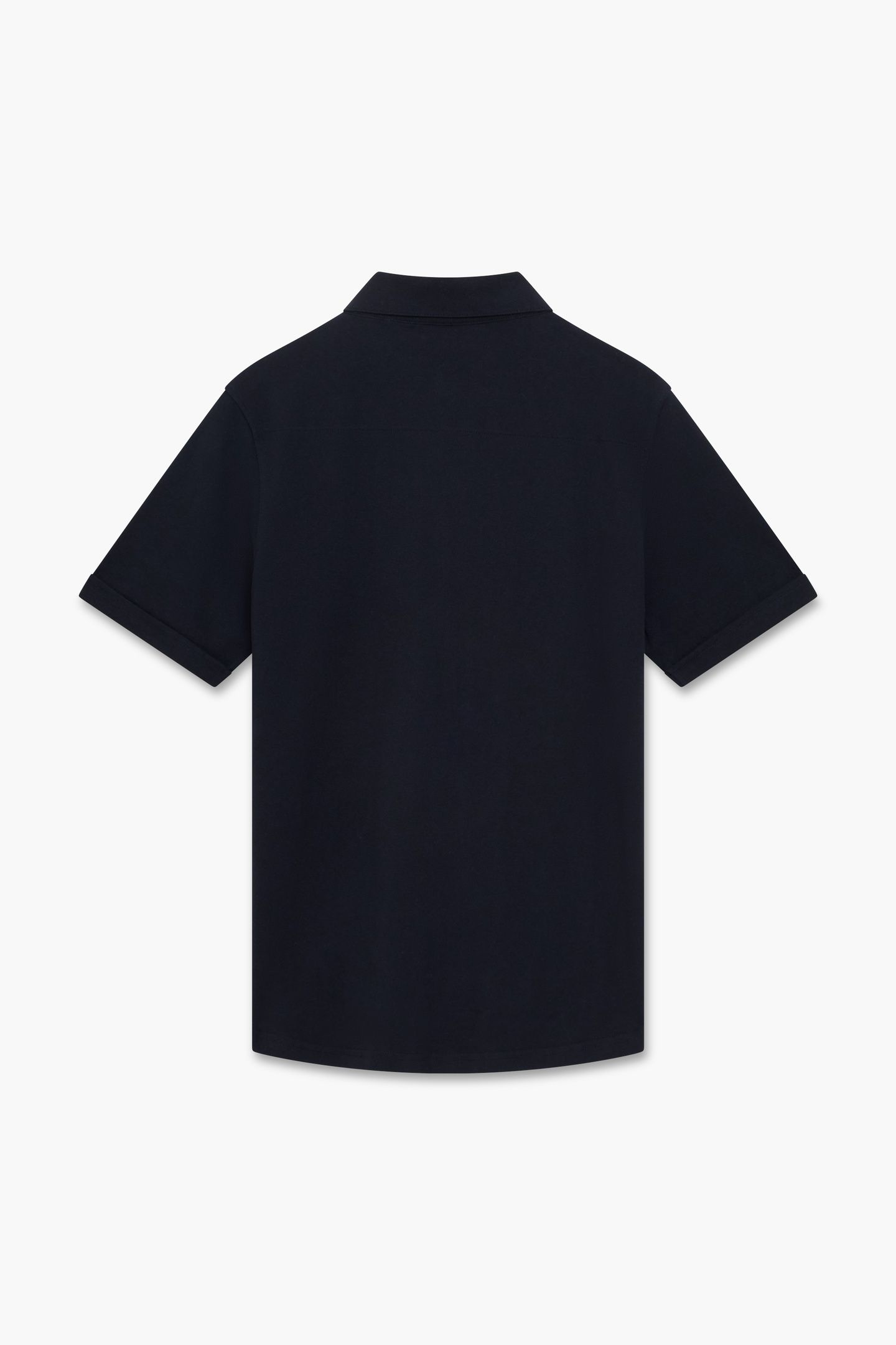 PIQUE SHIRT S/S MARINE 2