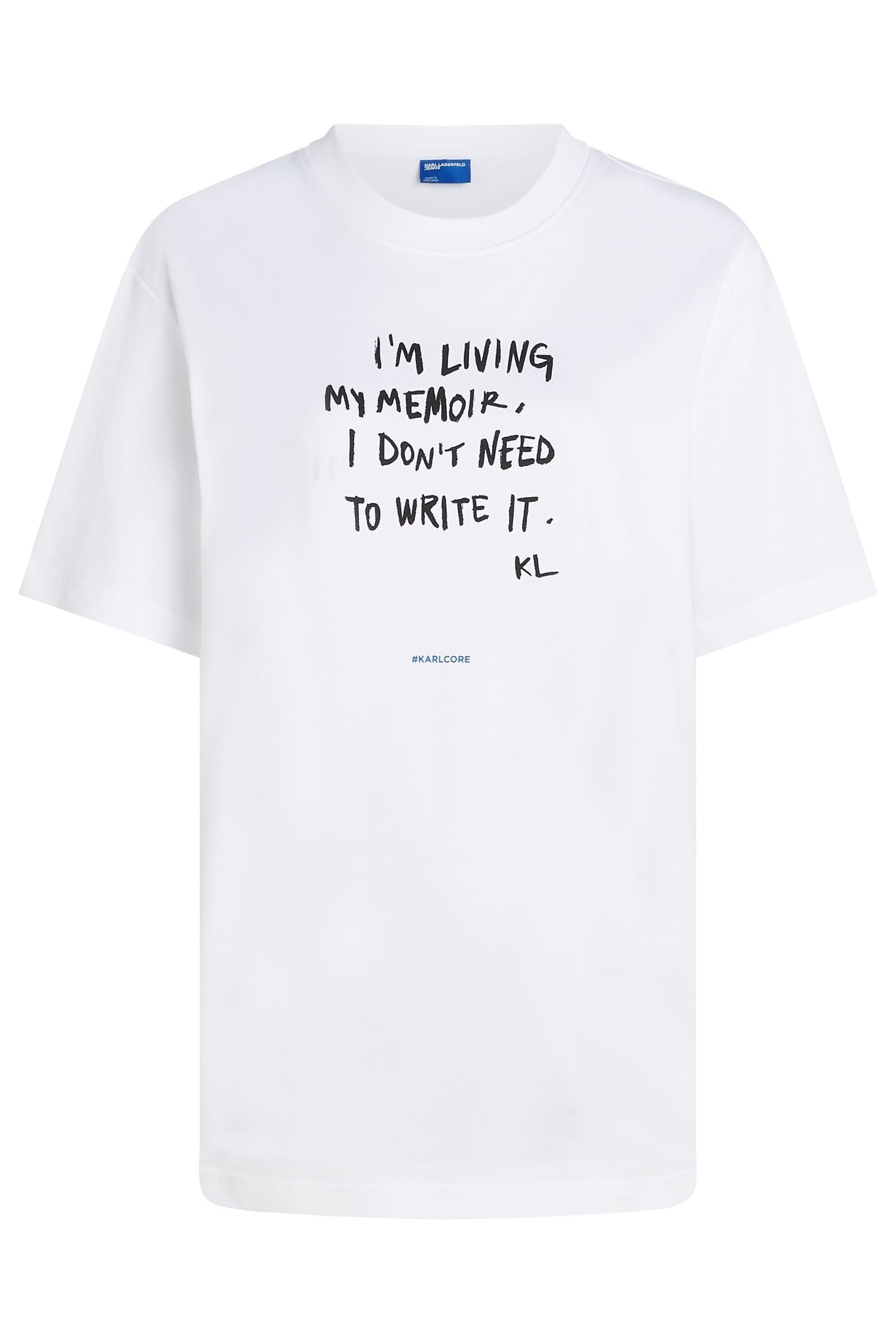 RELAXED KARLISM TEE WHITE 6