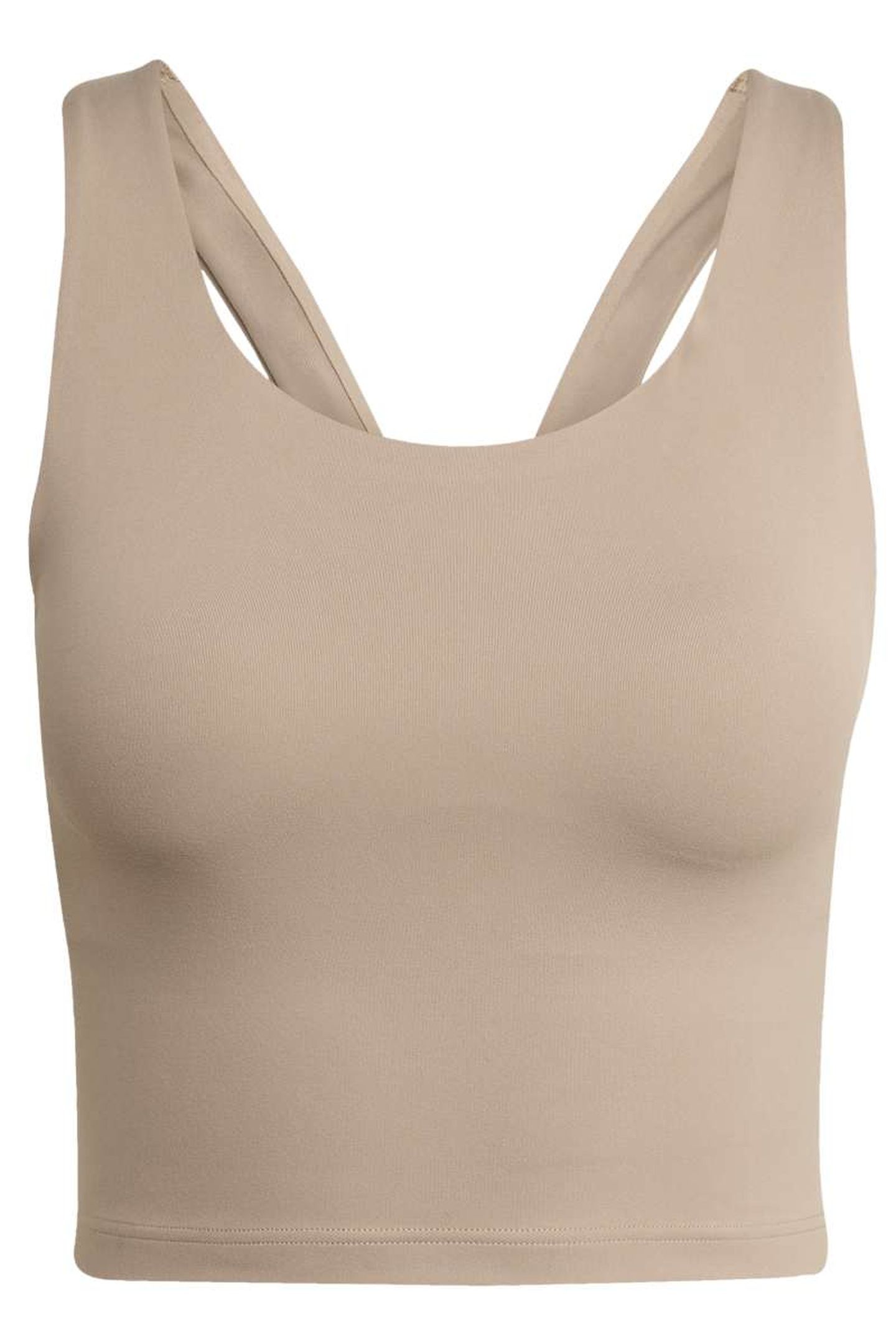 PERFORMANCE ALL ME MEDIUM SUPPORT BRA TANK CHALKY BROWN 4