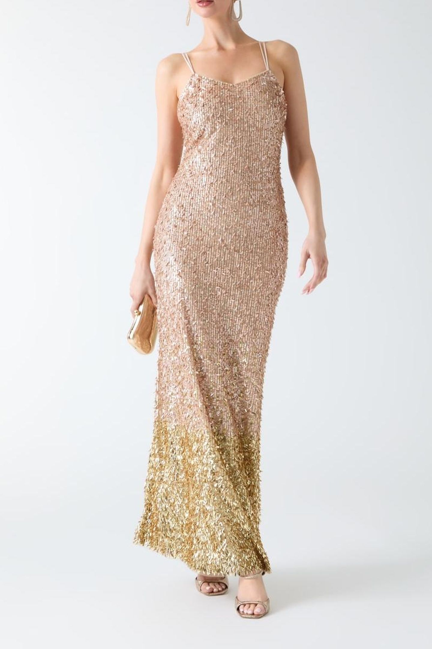 MARILYN LONG DRESS REAL GOLD 3
