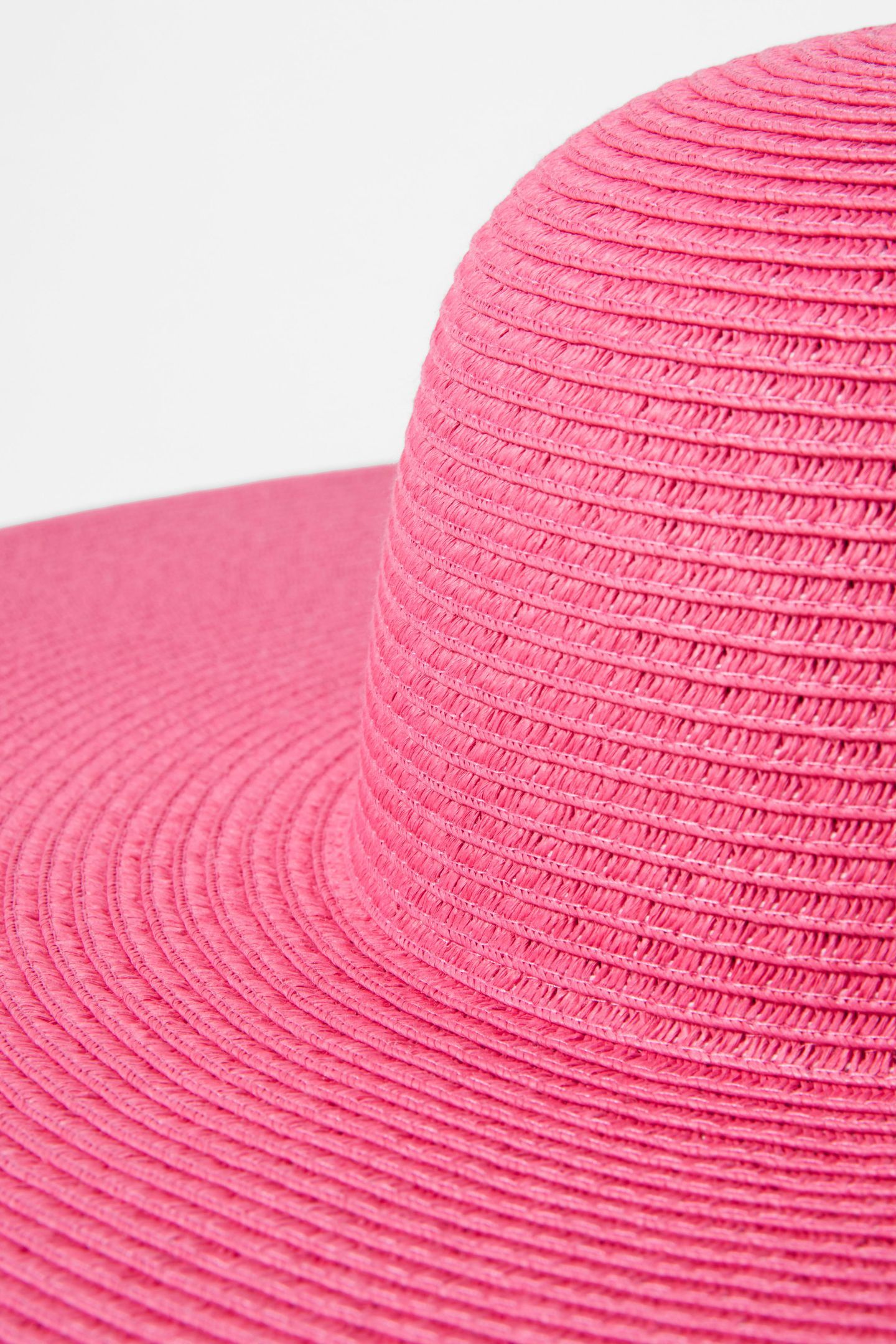 PARMA OVERSIZED STRAW HAT PINK 2