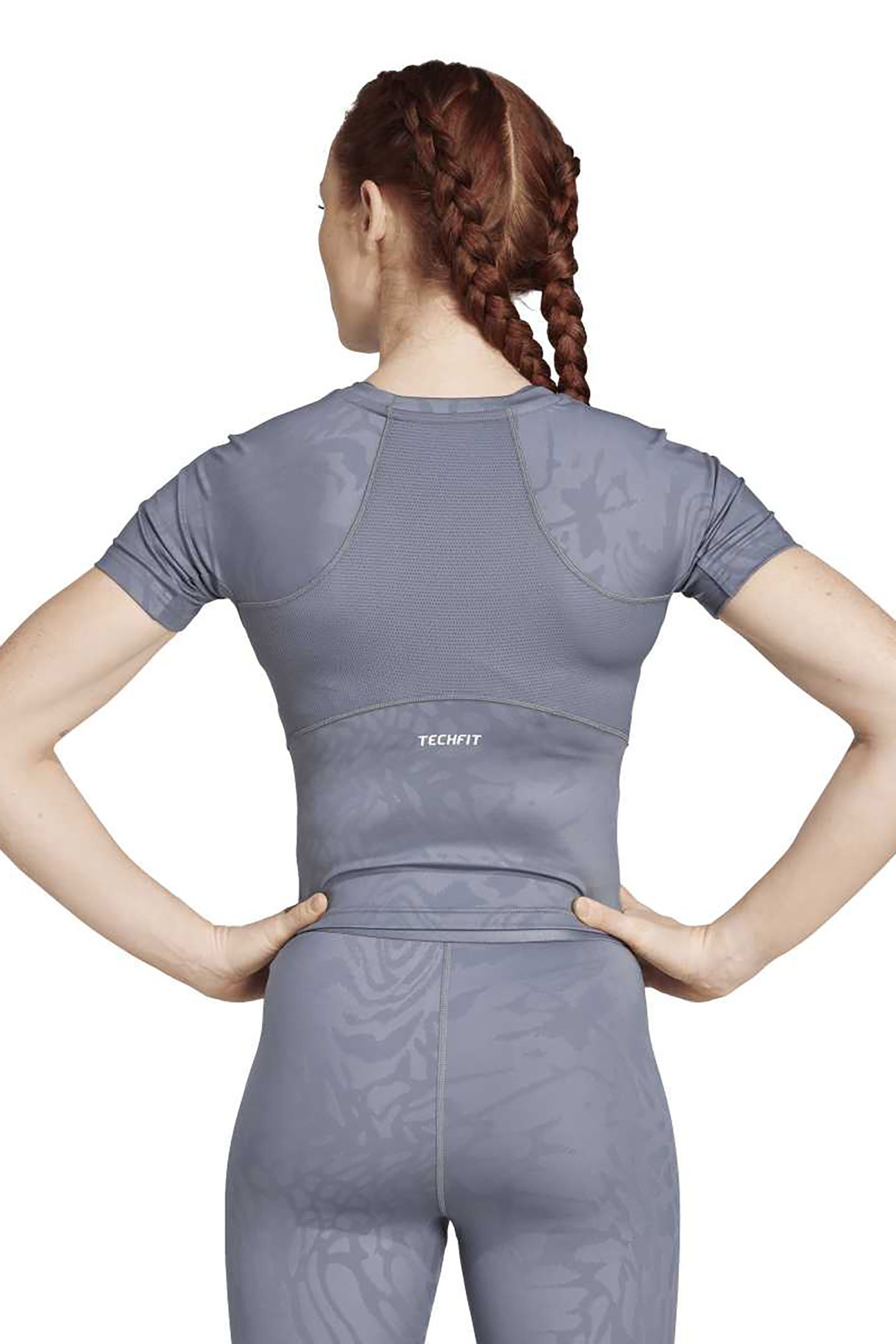 PERFORMANCE TECHFIT PRINTED T-SHIRT ONIX 4