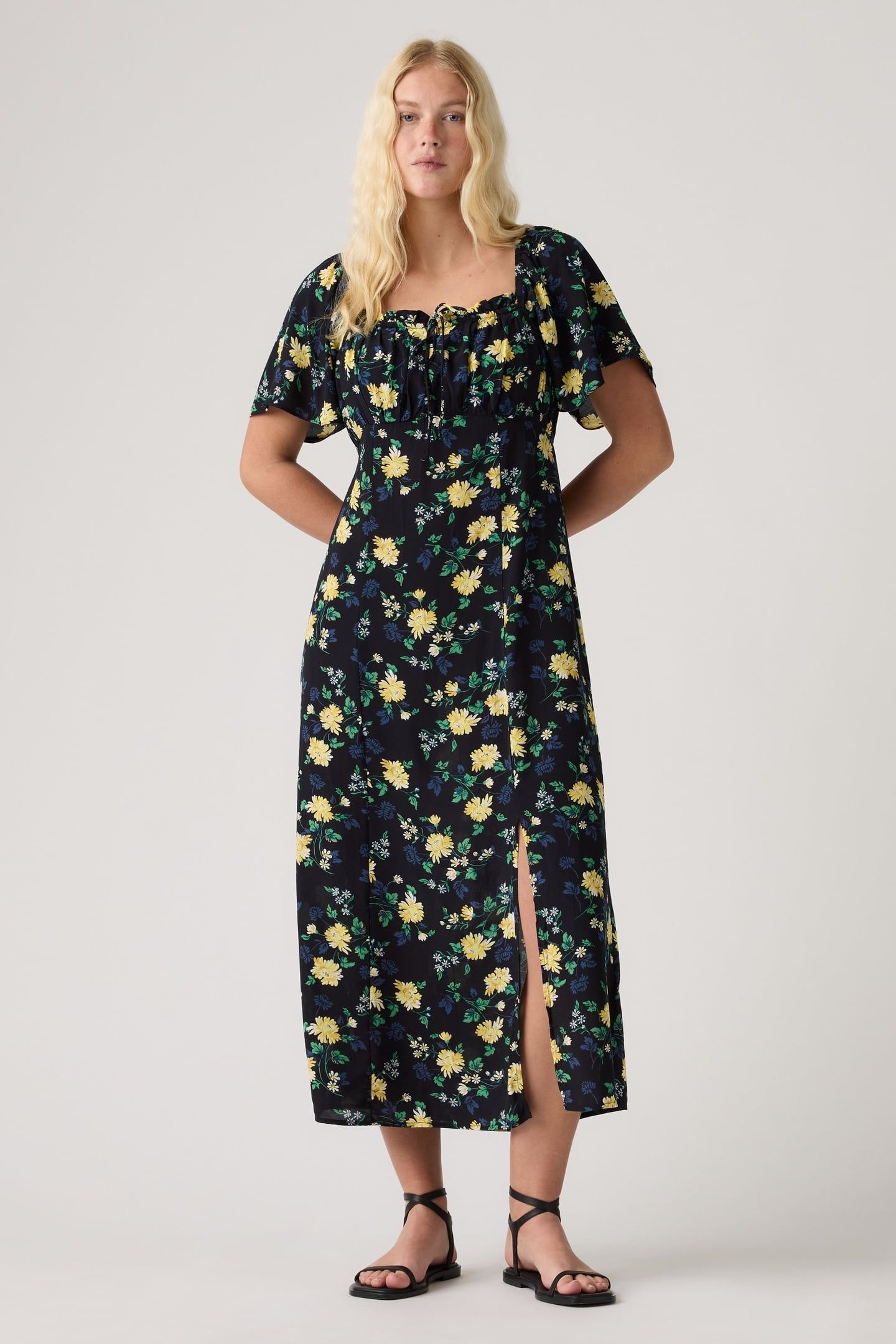 AMARA COLUMN MIDI DRESS 1