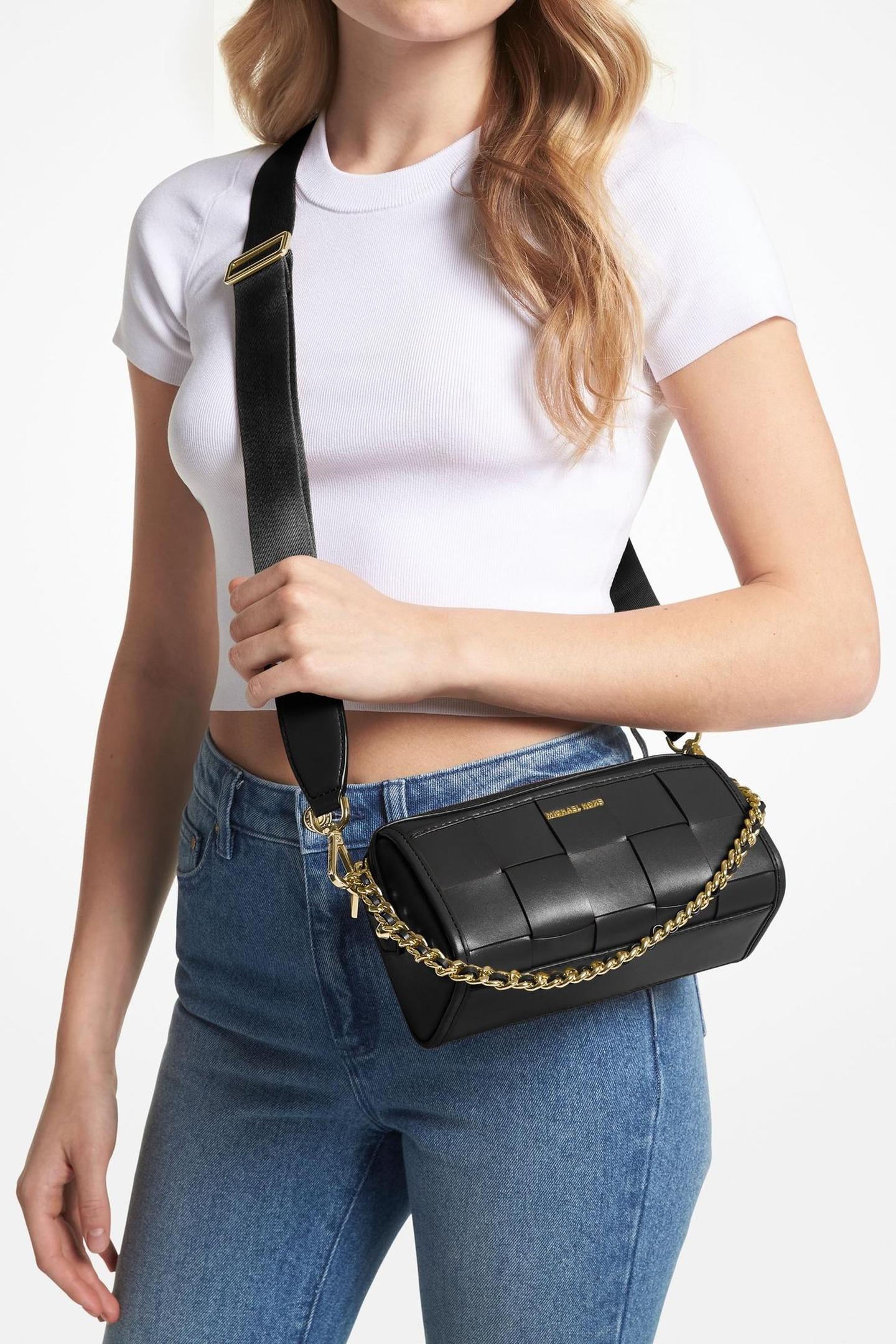 SMALL BARREL CROSSBODY BLACK 1