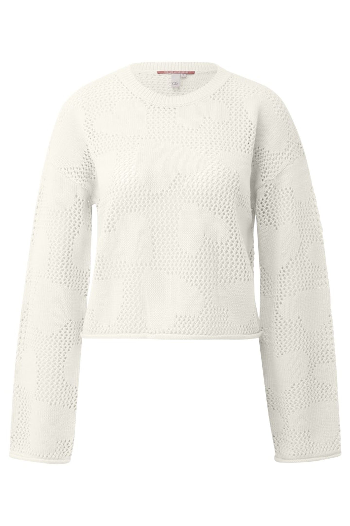 S.OLIVER-QS PULLOVER OFFWHITE 8