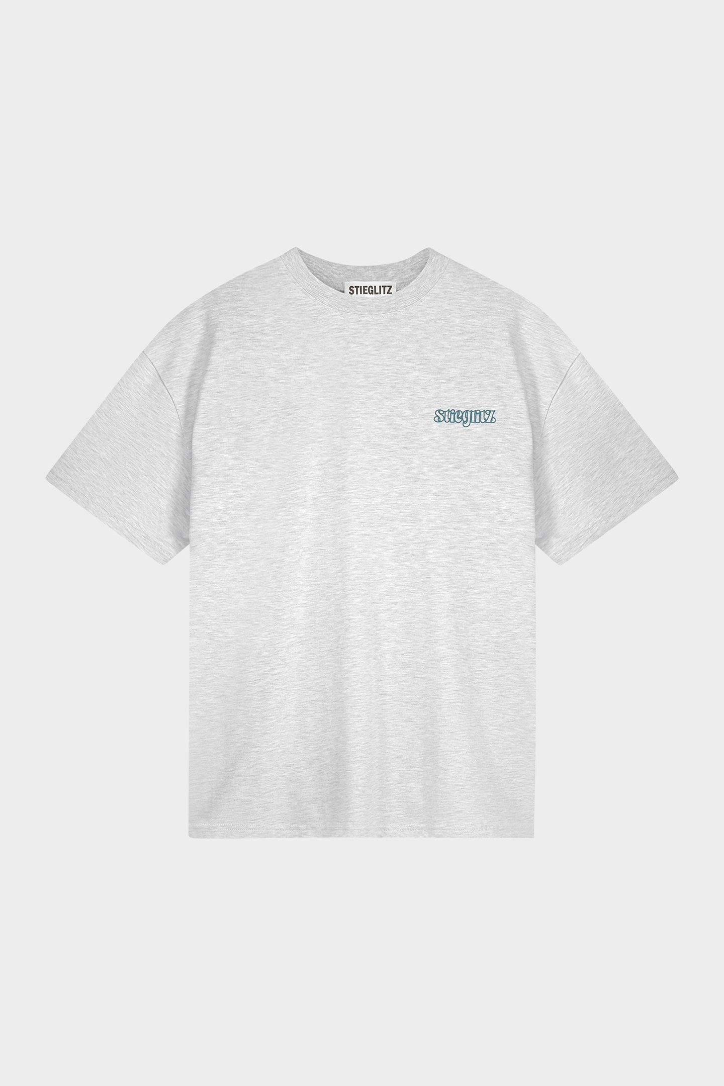 WORLD OF STIEG OVERSIZED T-SHIRT MELANGE GREY 3