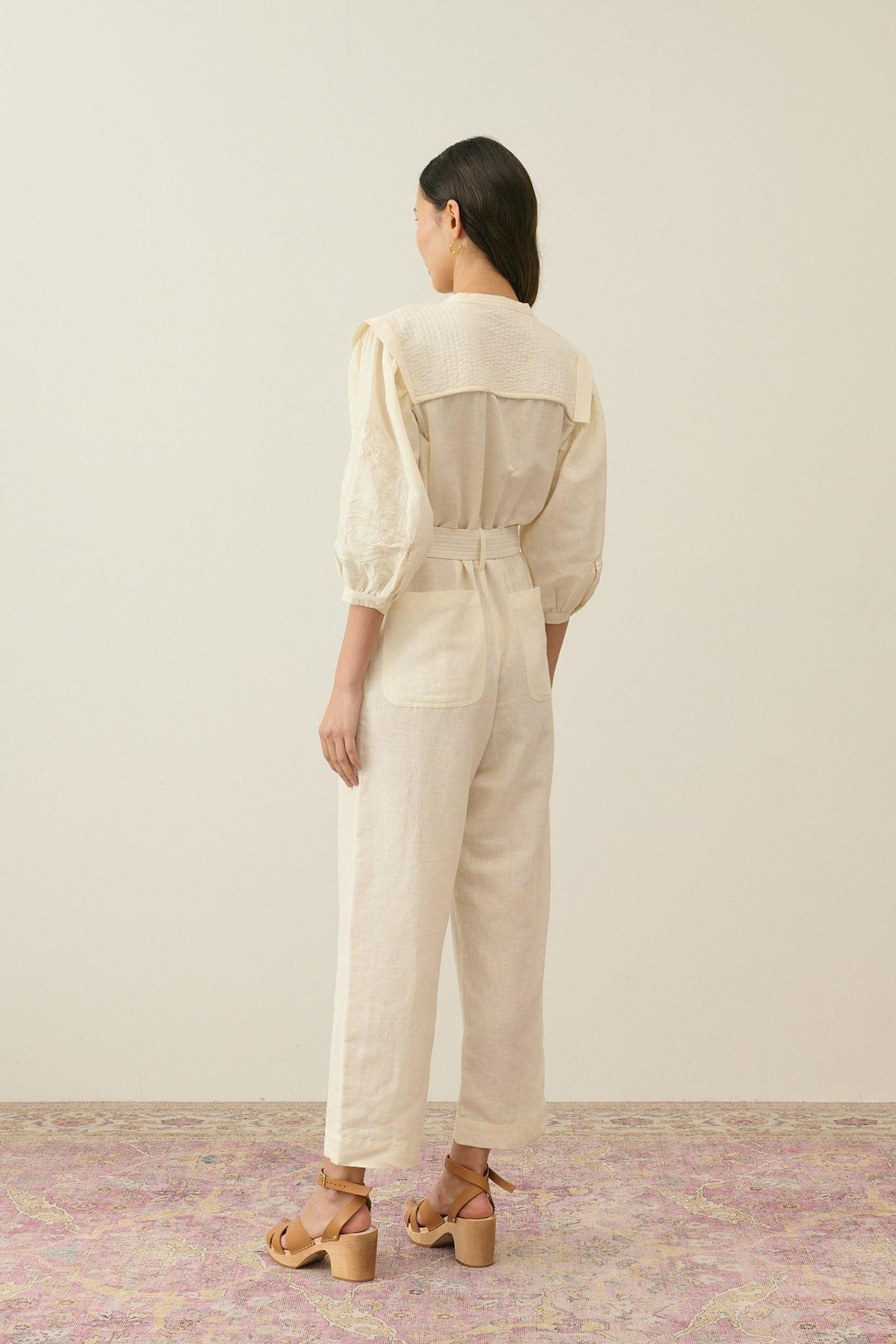 OVERALLS SYLVIANNA CREAM 2