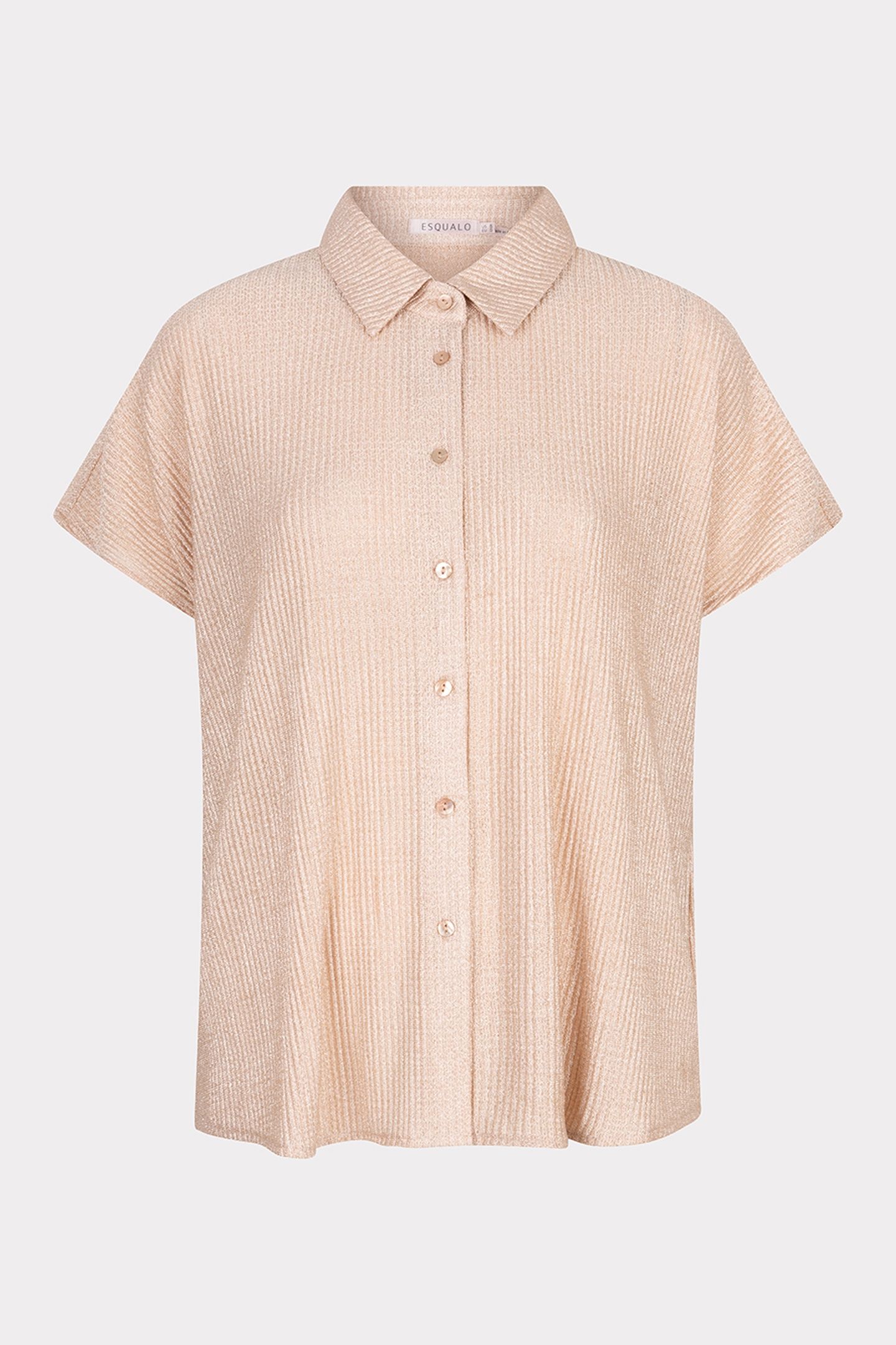 BLOUSE PLISSE GLITTER PRALINE 4