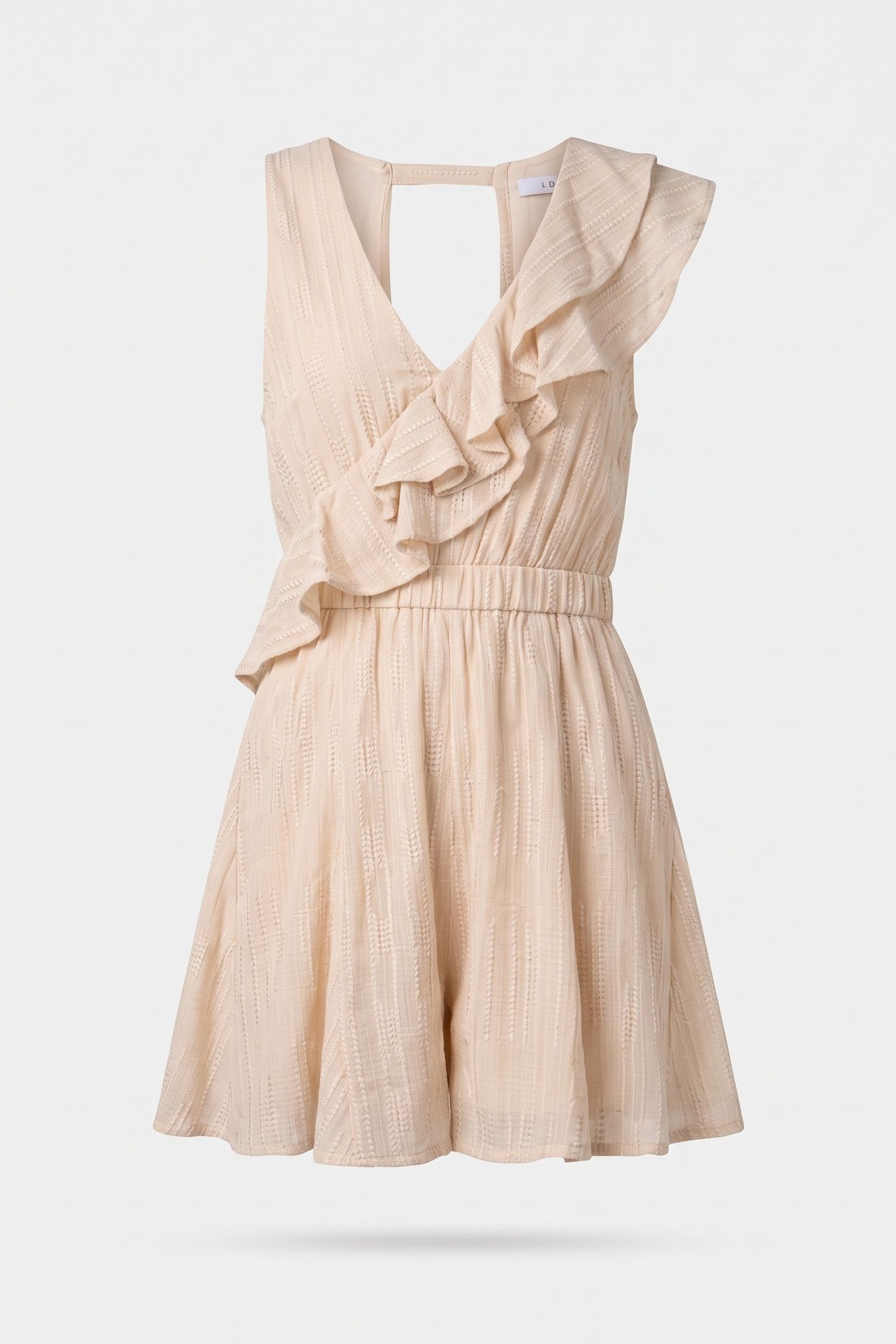 ADELY DRESS BEIGE 4