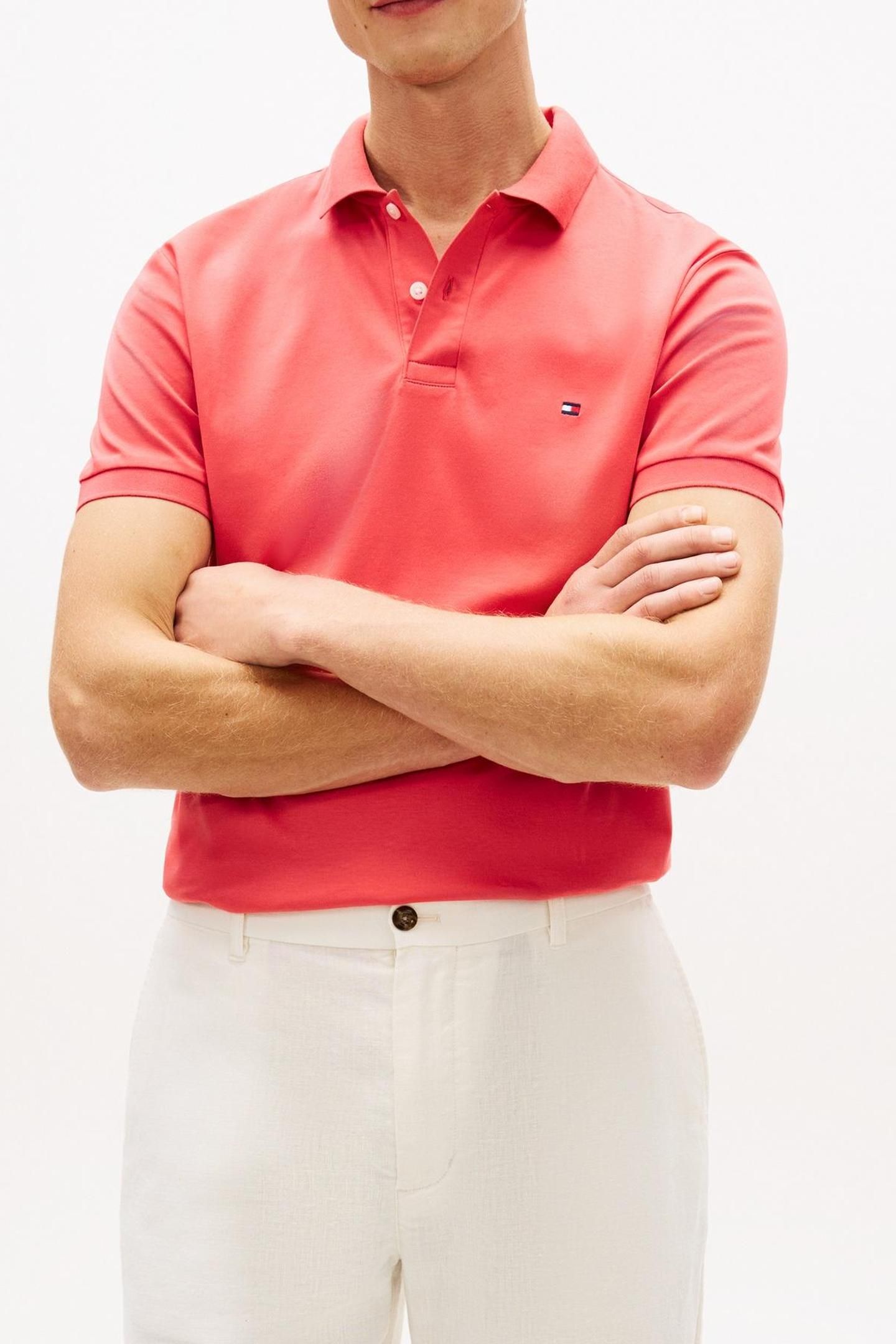 LIQUID COTTON REGULAR POLO VINTAGE RED 2