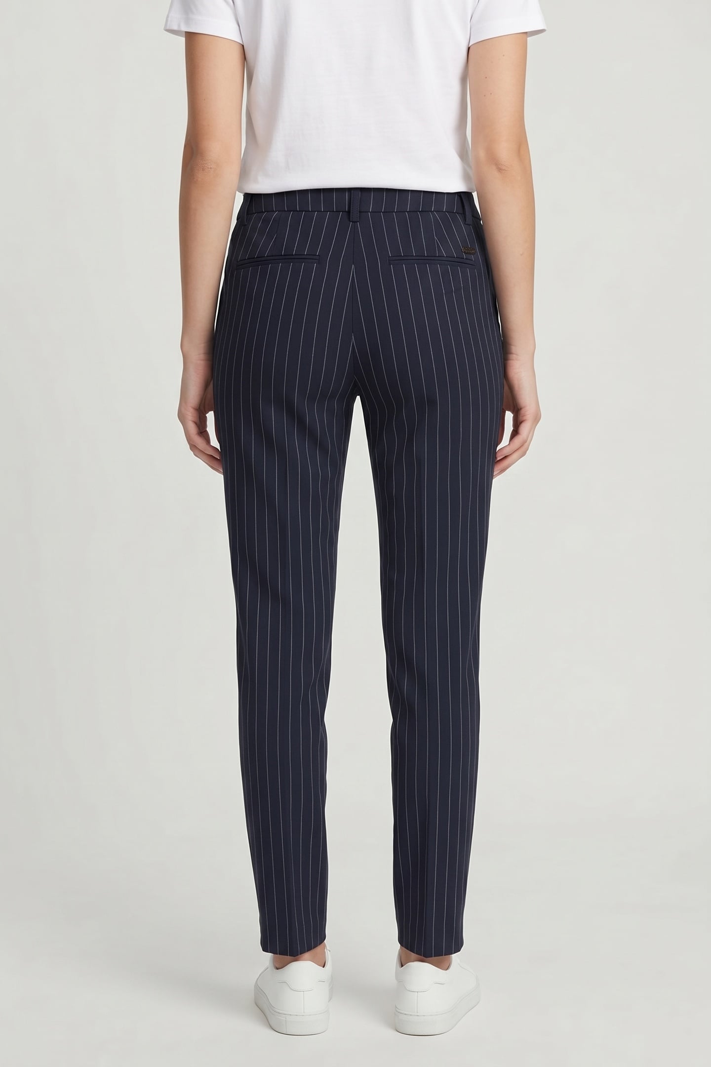 LOWRY PANT NIGHT BLUE PINSTRIPE 2