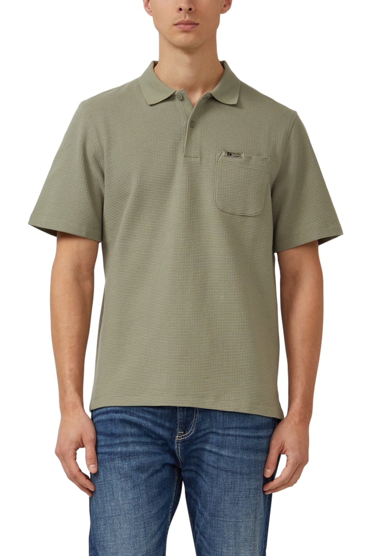 S.OLIVER POLOSHIRTS ARMY GREEN 1