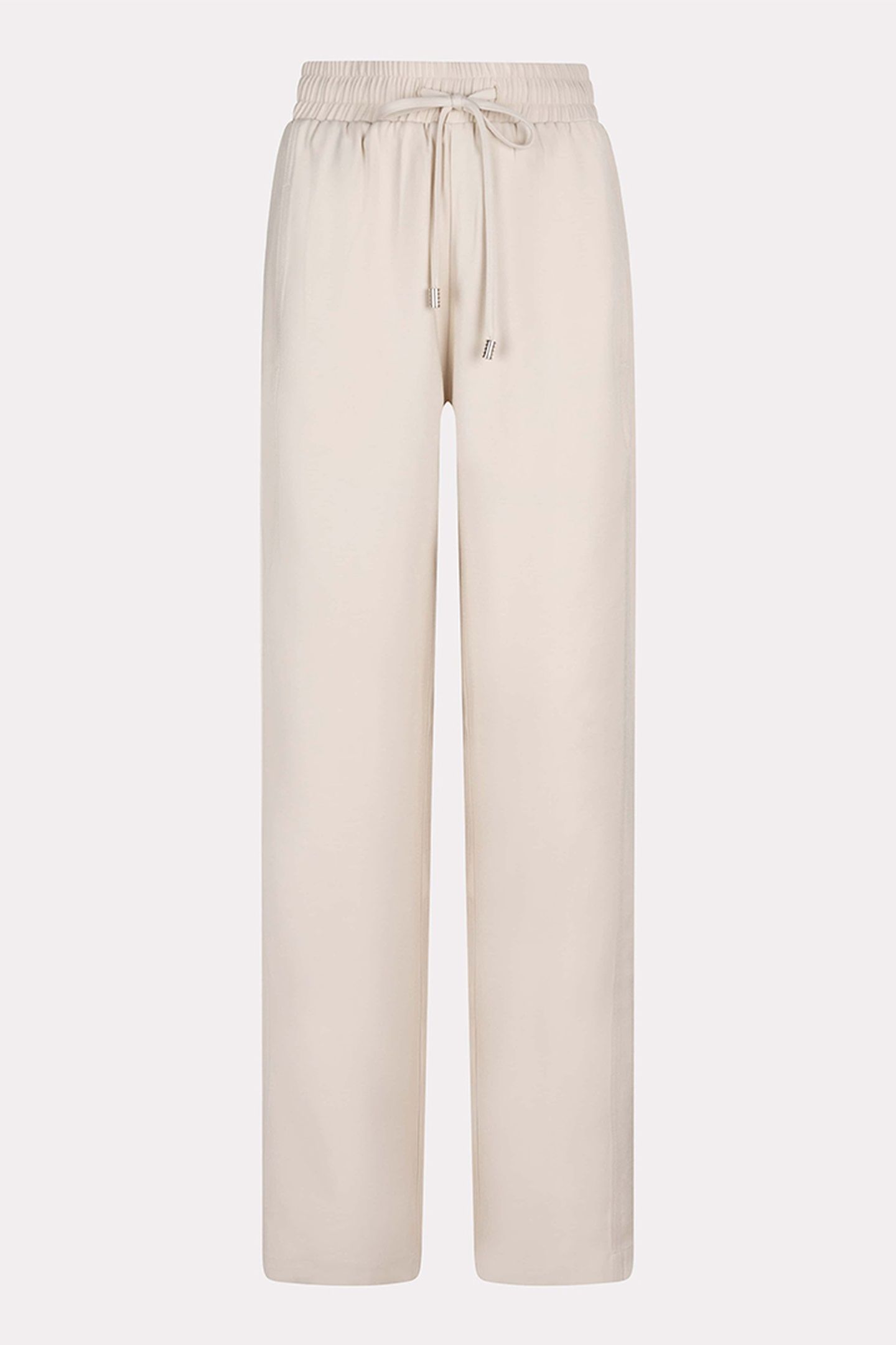 TROUSERS ELASTIC WB WIDE SAND 5