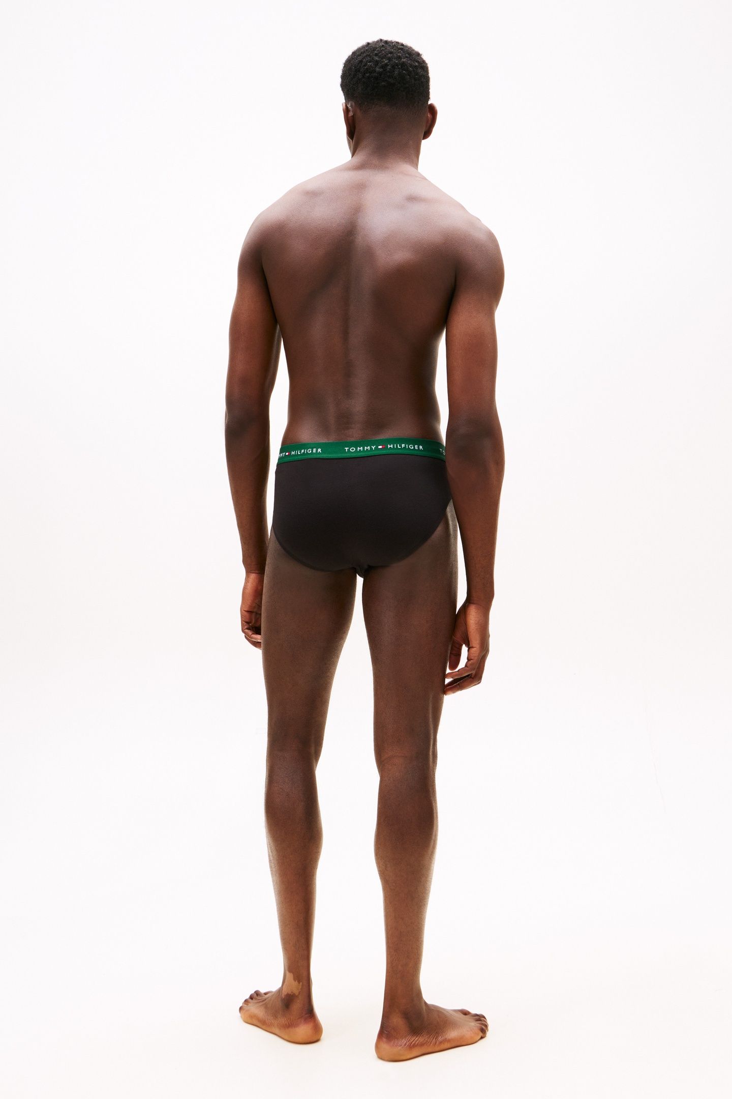 3-PACK BRIEF WAISTBAND GREEN/NAVY/BLUE 6