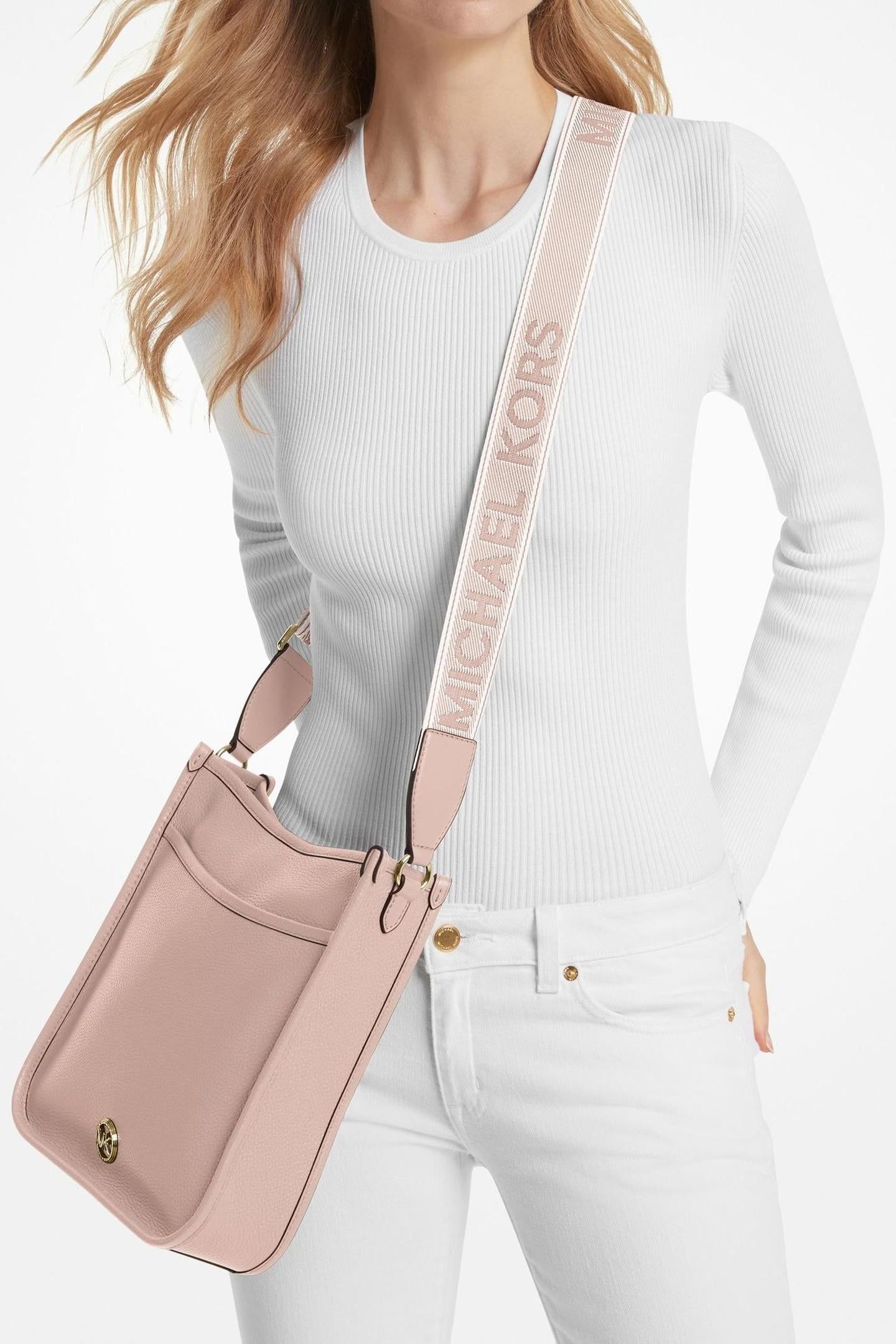 LARGE NS MESSENGER SOFT PINK 1