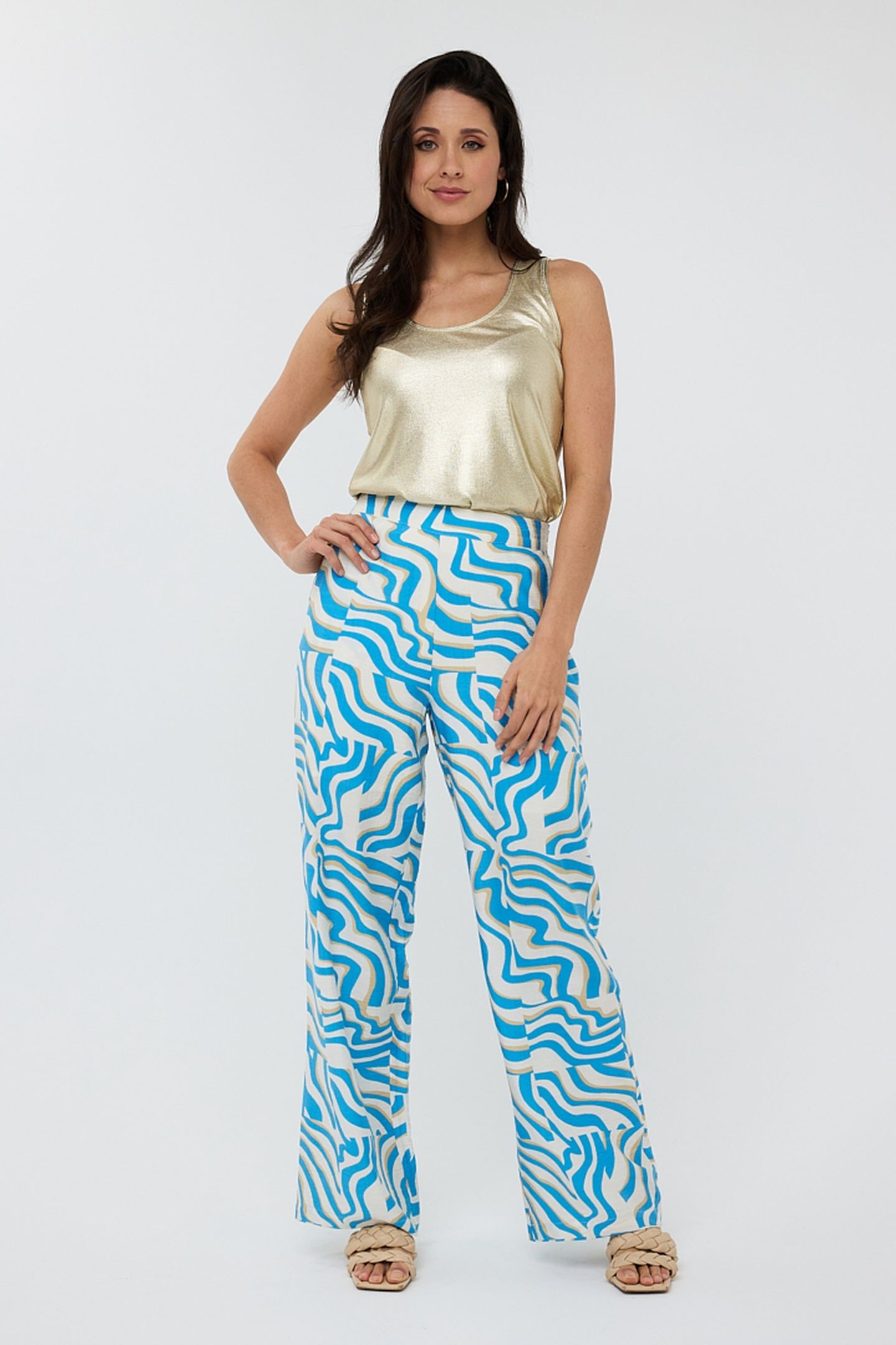 TROUSERS ELECTRIC ZEBRA PRINT 2