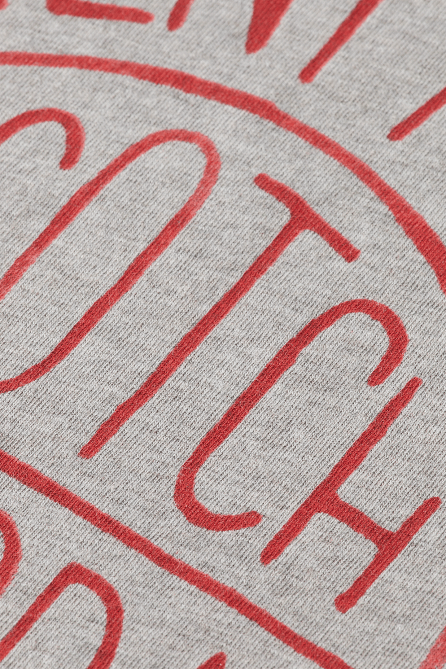 DENIM ARTWORK T-SHIRT GREY MELANGE 3