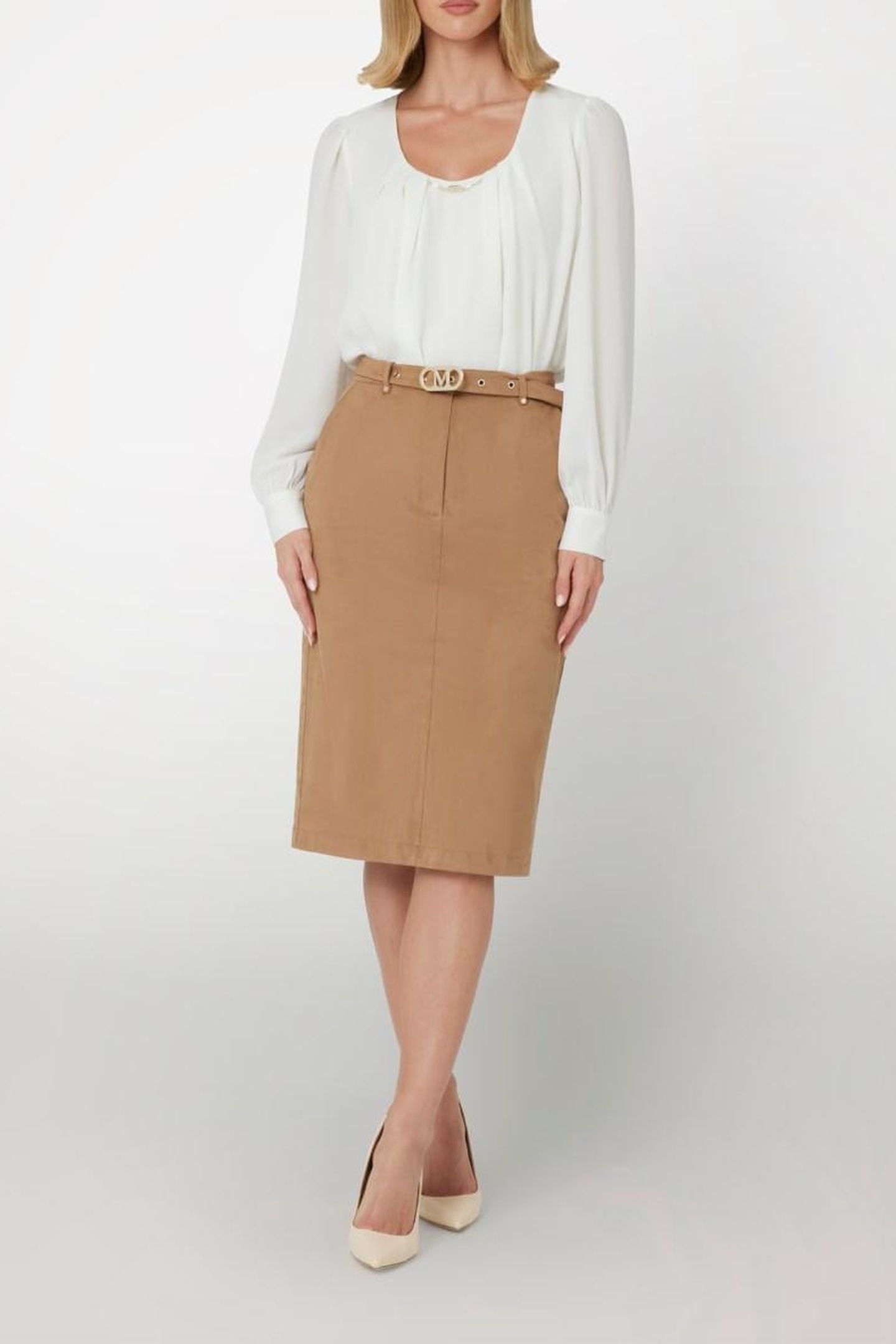 INGRID MIDI SKIRT MACCHIATO MULTI 1