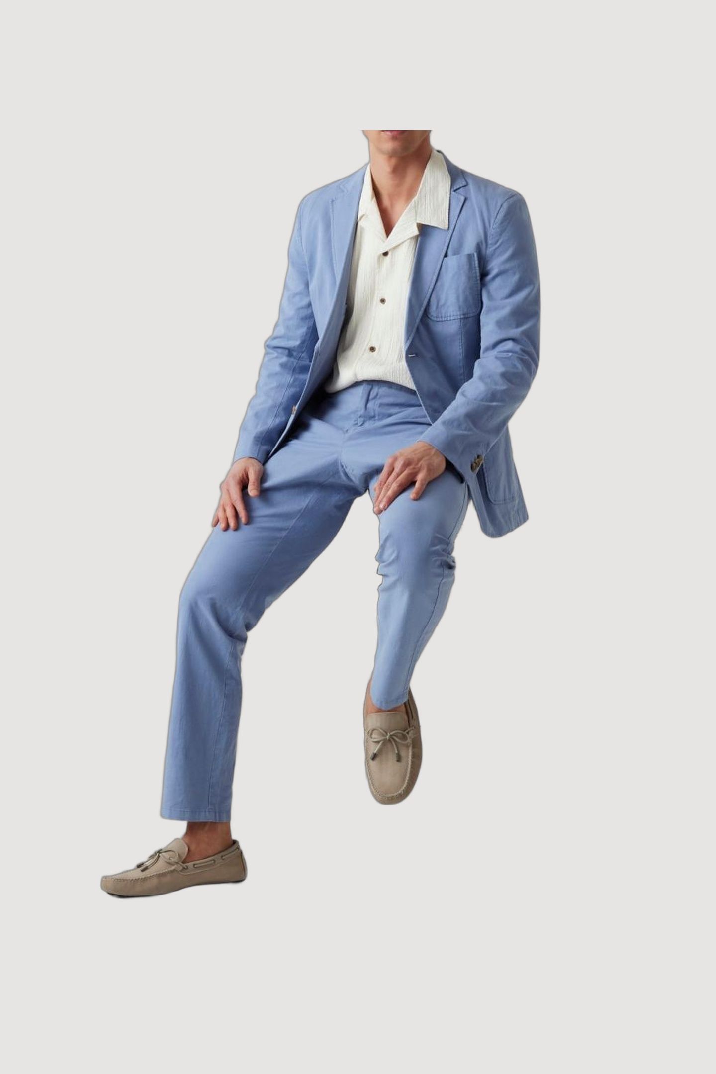 GUESS ECO MYRON DRESSY PANTS PARTLY CLOUDY 3