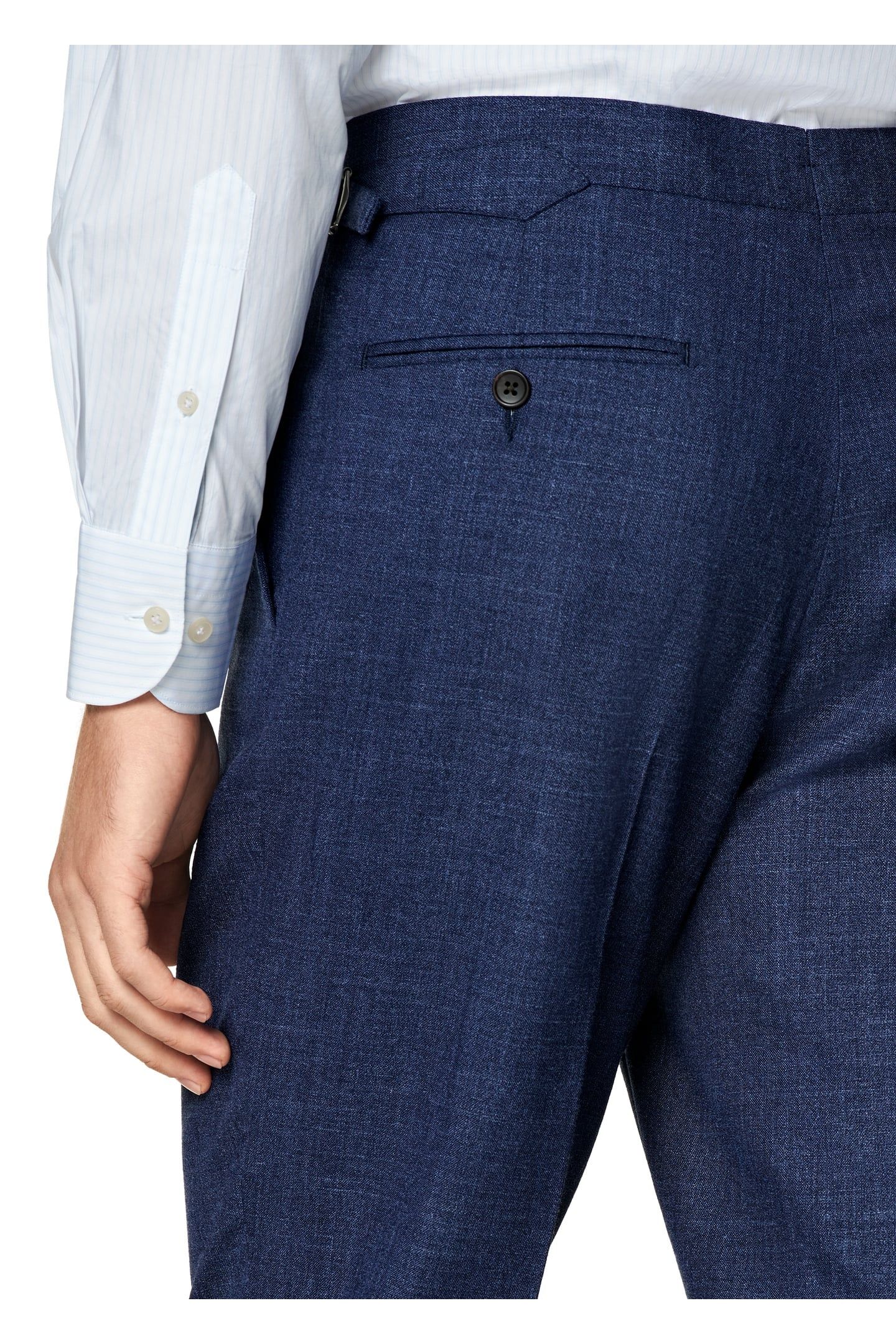 HAVANA-MID BLUE-WOOL SILK LINEN NESTED SUITS MID BLUE 7
