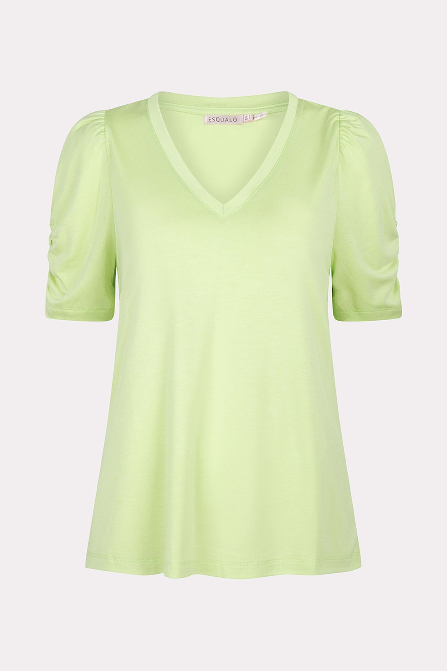 T-SHIRT PUFF SLVE MODAL APPLE GREEN 5