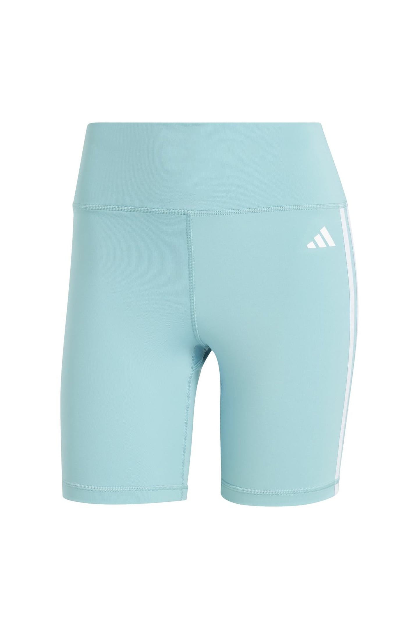 PERFORMANCE WORKOUT ESSENTIALS 3-STRIPES HIGH WAISTED SHORT  5