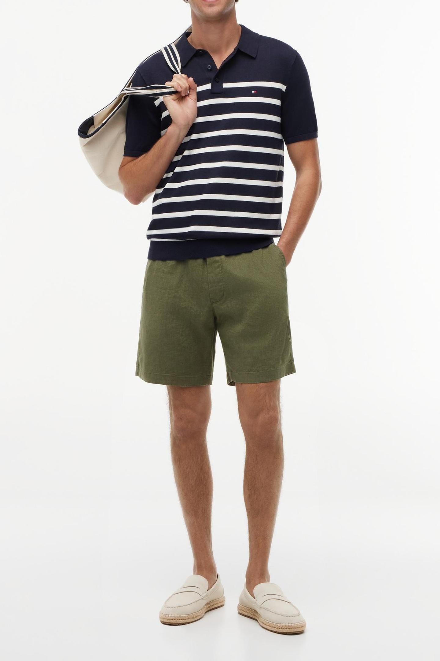 DOVER 8 PO SORONA LINEN CHINO DARK ARTICHOKE 1