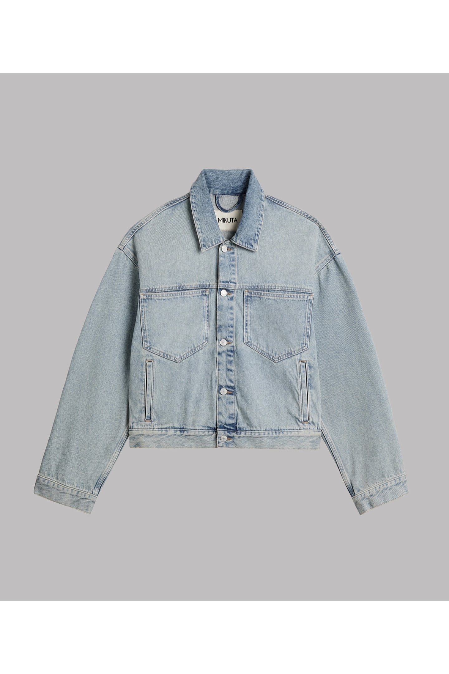 THE BLUE LOOSE DENIM JACKET 3