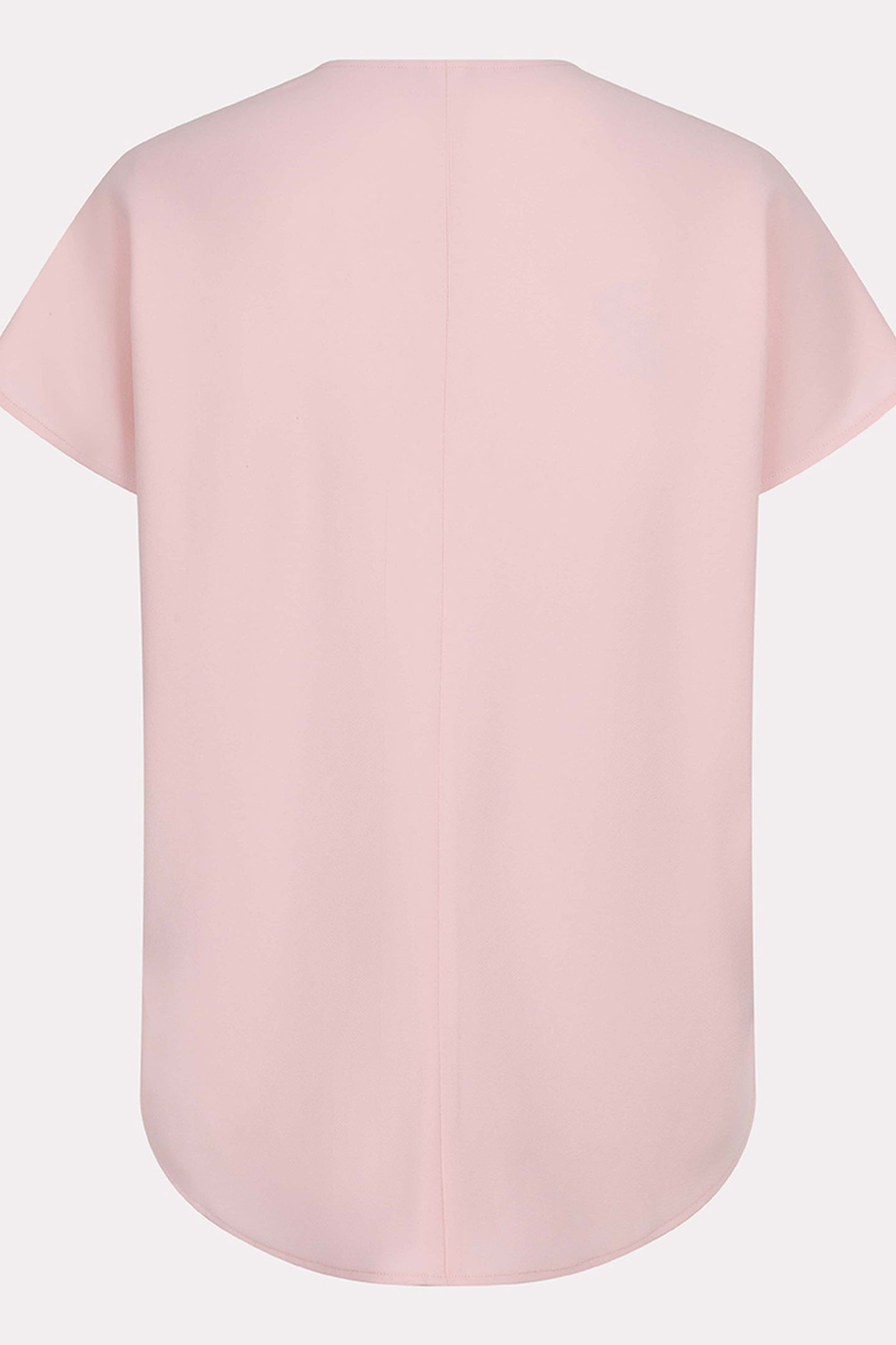 BLOUSE V-NECK PLEAT LIGHT PINK 8