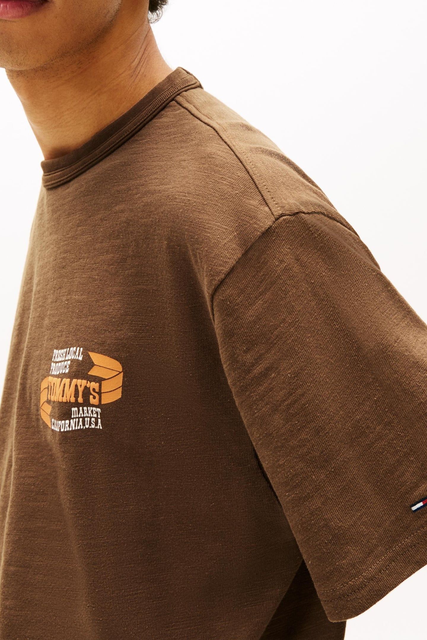 TJM RELAXED NOVELTY SS T-SHIRT ANTIQUE WALNUT 5
