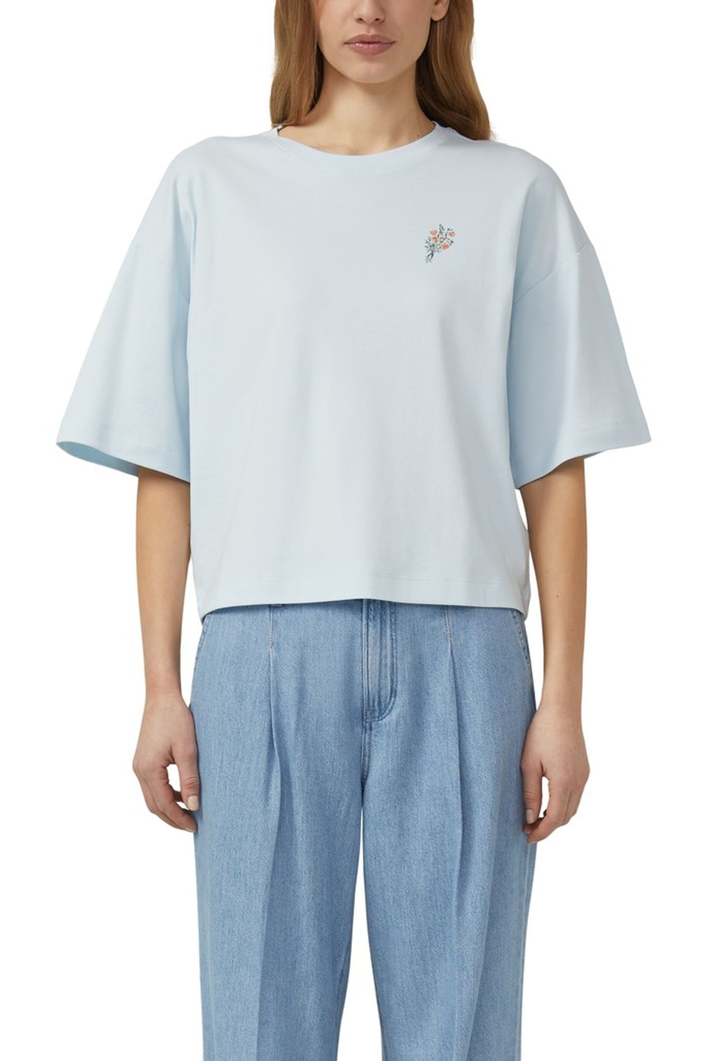 S.OLIVER T-SHIRTS BLUE LIGHT 1