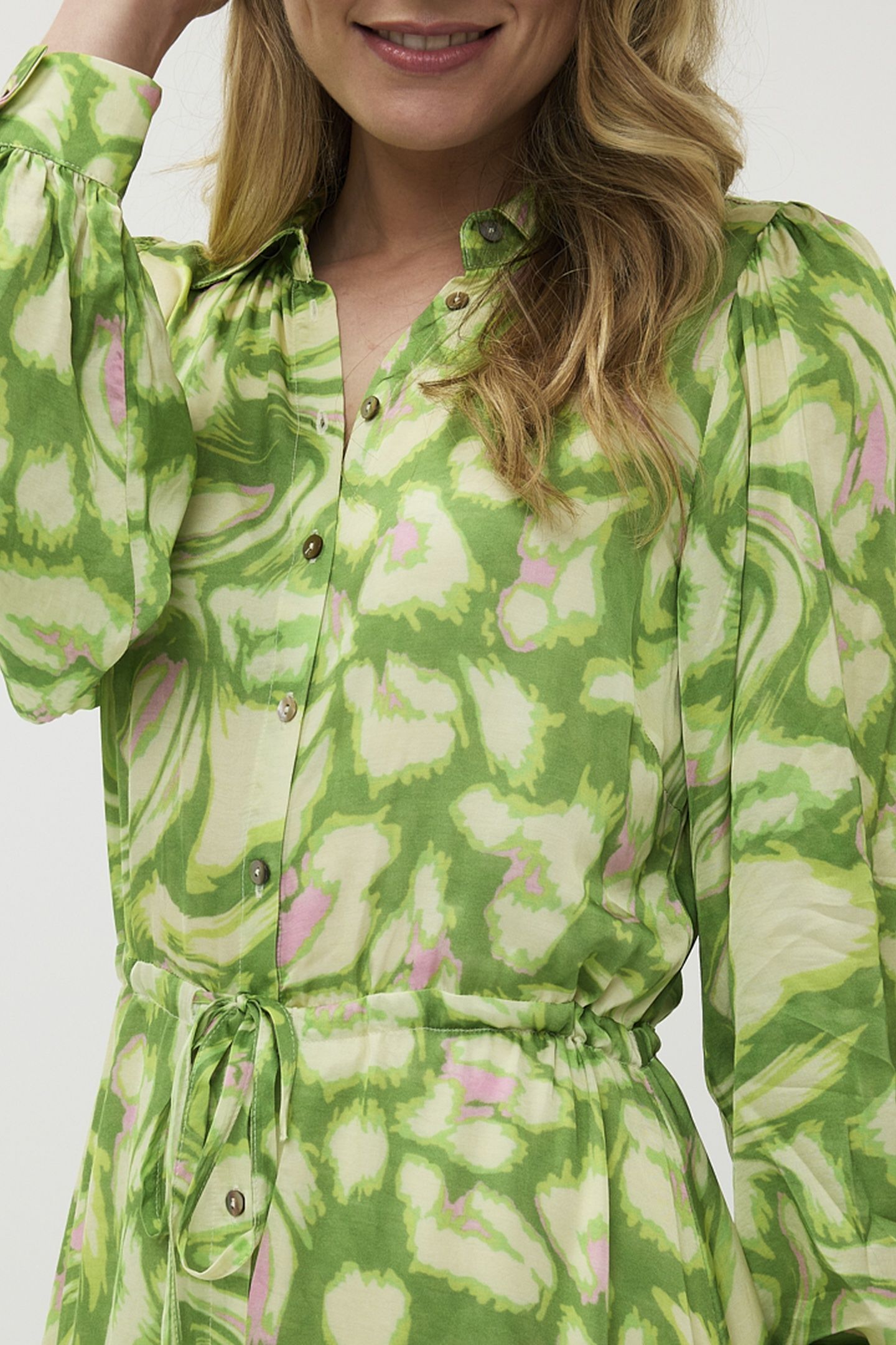 DRESS LONG FLORAL TREASURE PRINT 7