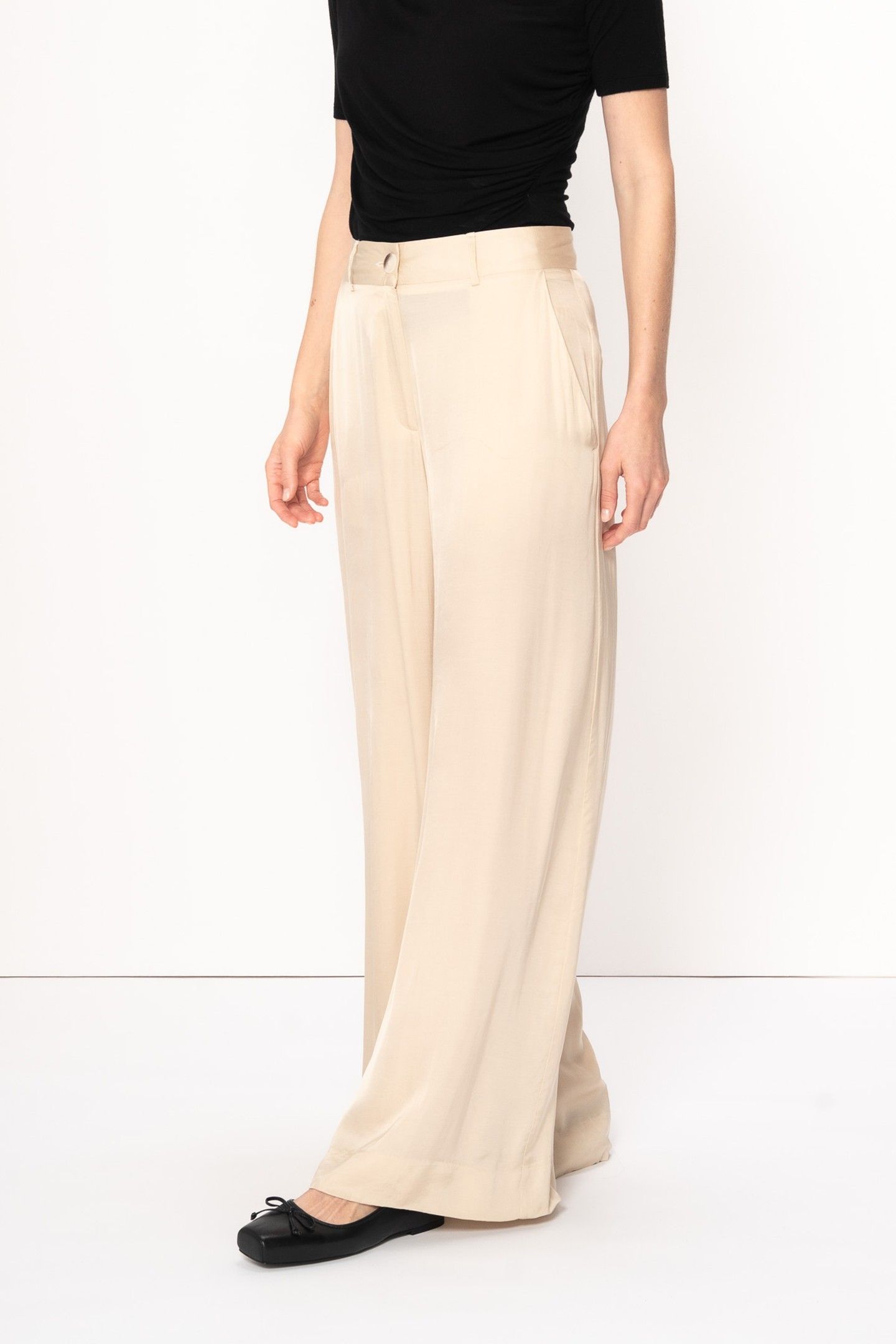 INEZ TROUSERS & DENIM ALMOND 4