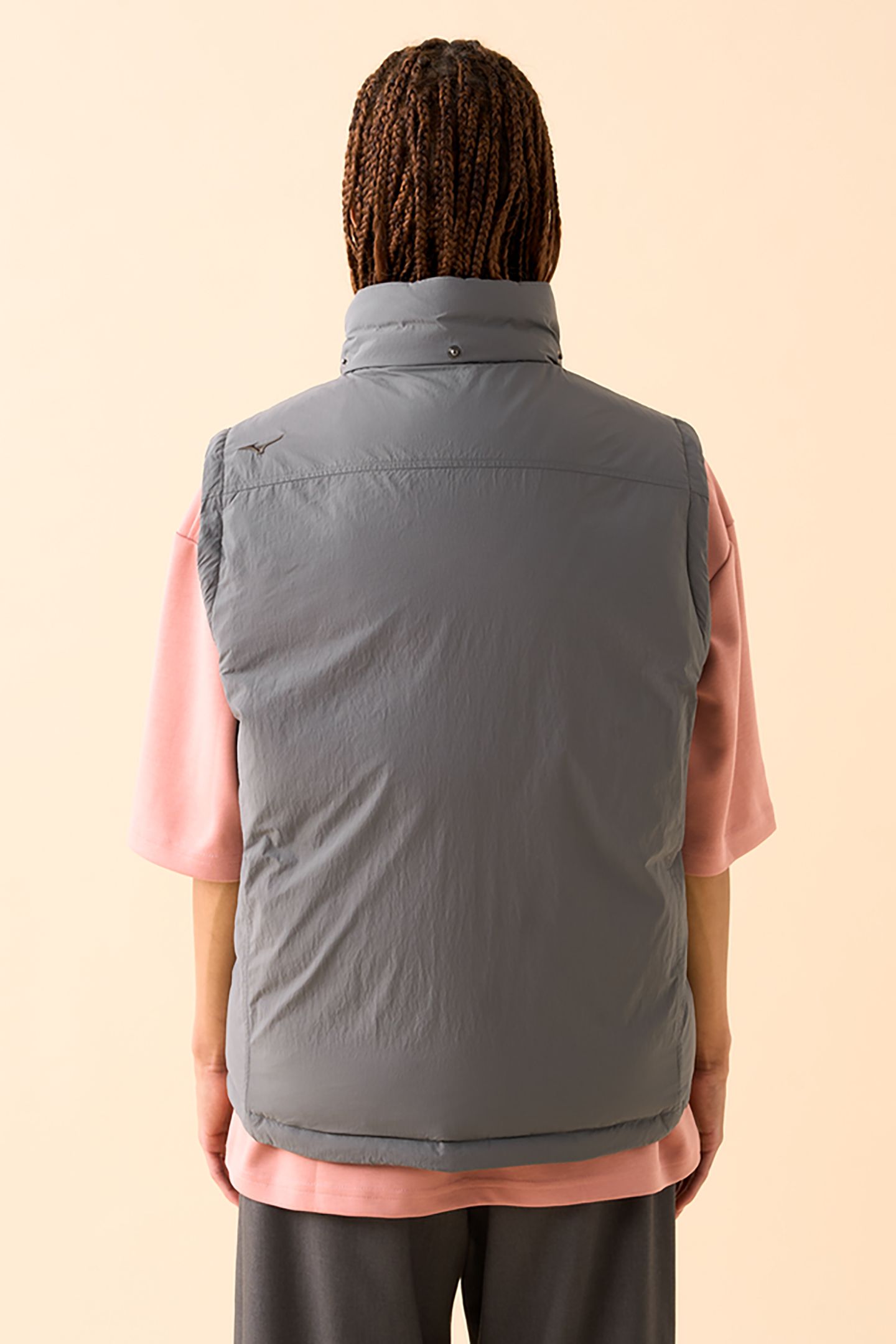 UNISEX SL BT DOWN VEST PEWTER GRAY 4