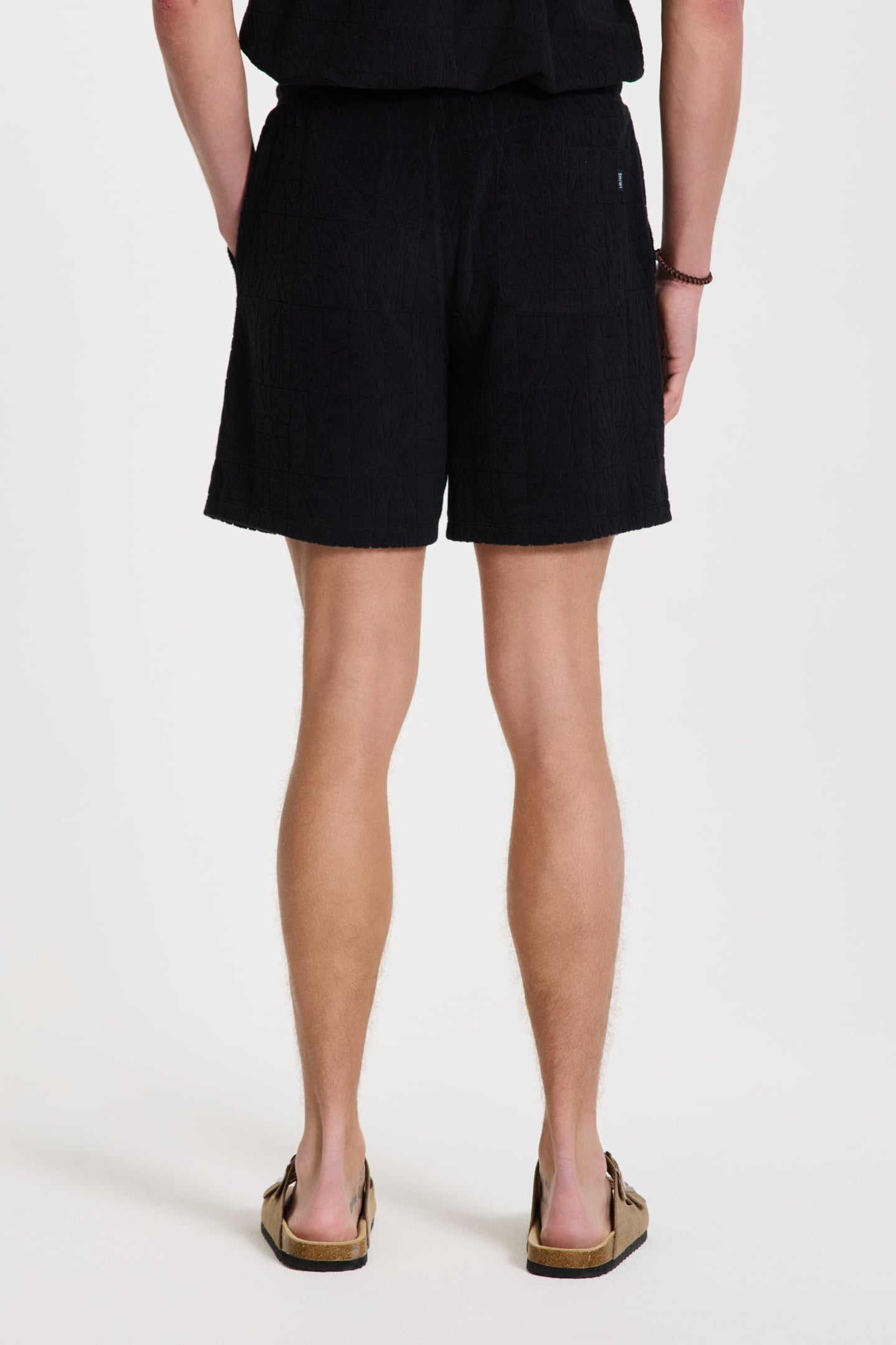 TONY TOWELING SHORTS GEO SUN BLACK GEO SUN 2