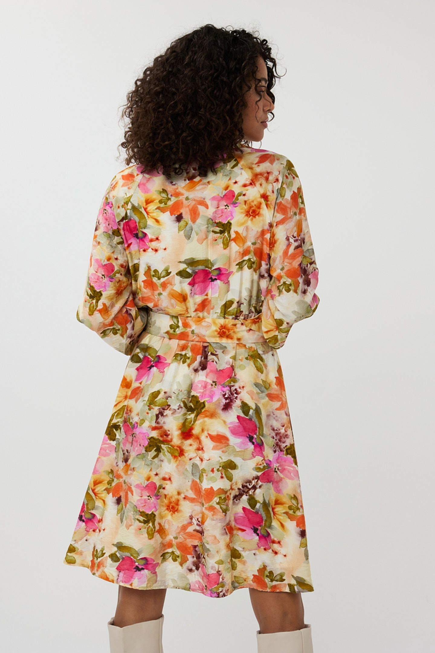 DRESS RAGLAN FLORAL GARDEN PRINT 6