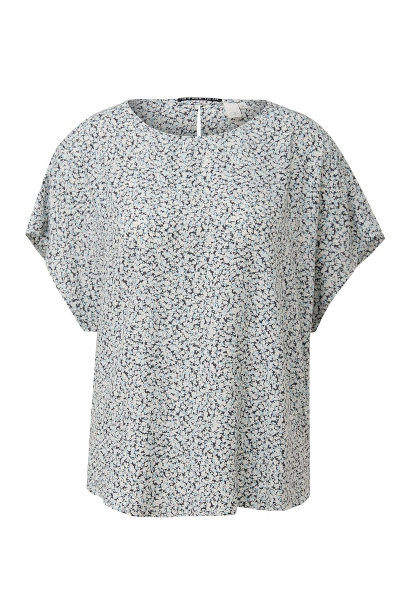S.OLIVER-QS BLOUSES GREY/BLACK 4