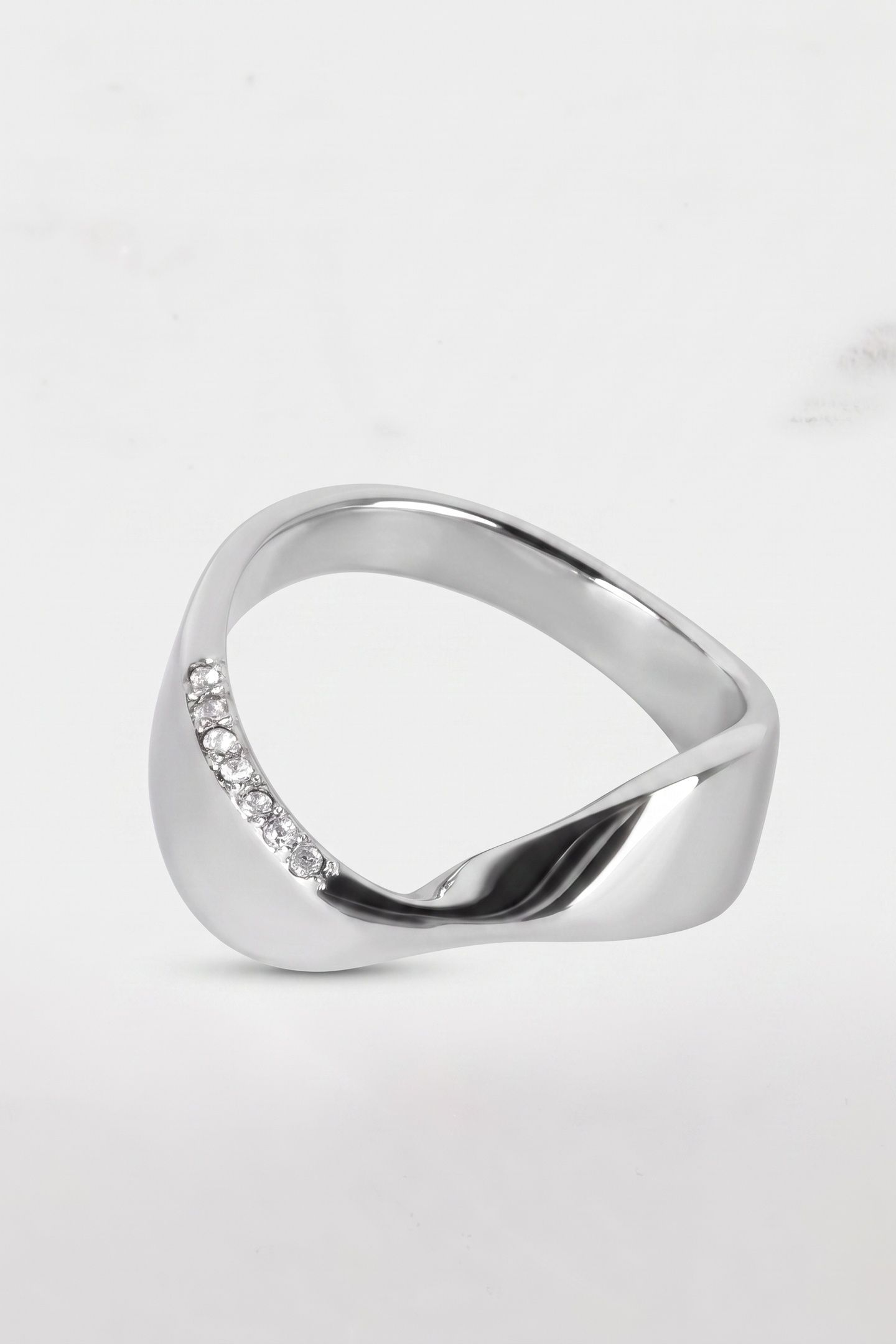SWING RING SILVER / 52 3