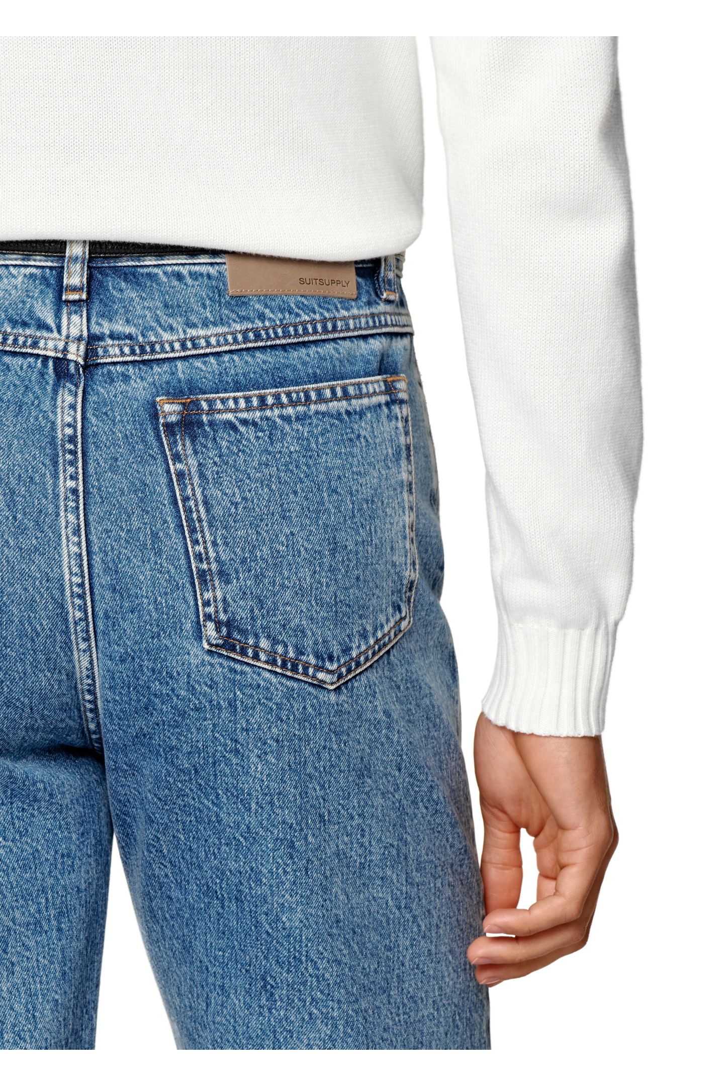 CHARLES-WASHEDBLUE-DENIM CHINO, DENIM AND SHORTS MID BLUE 6