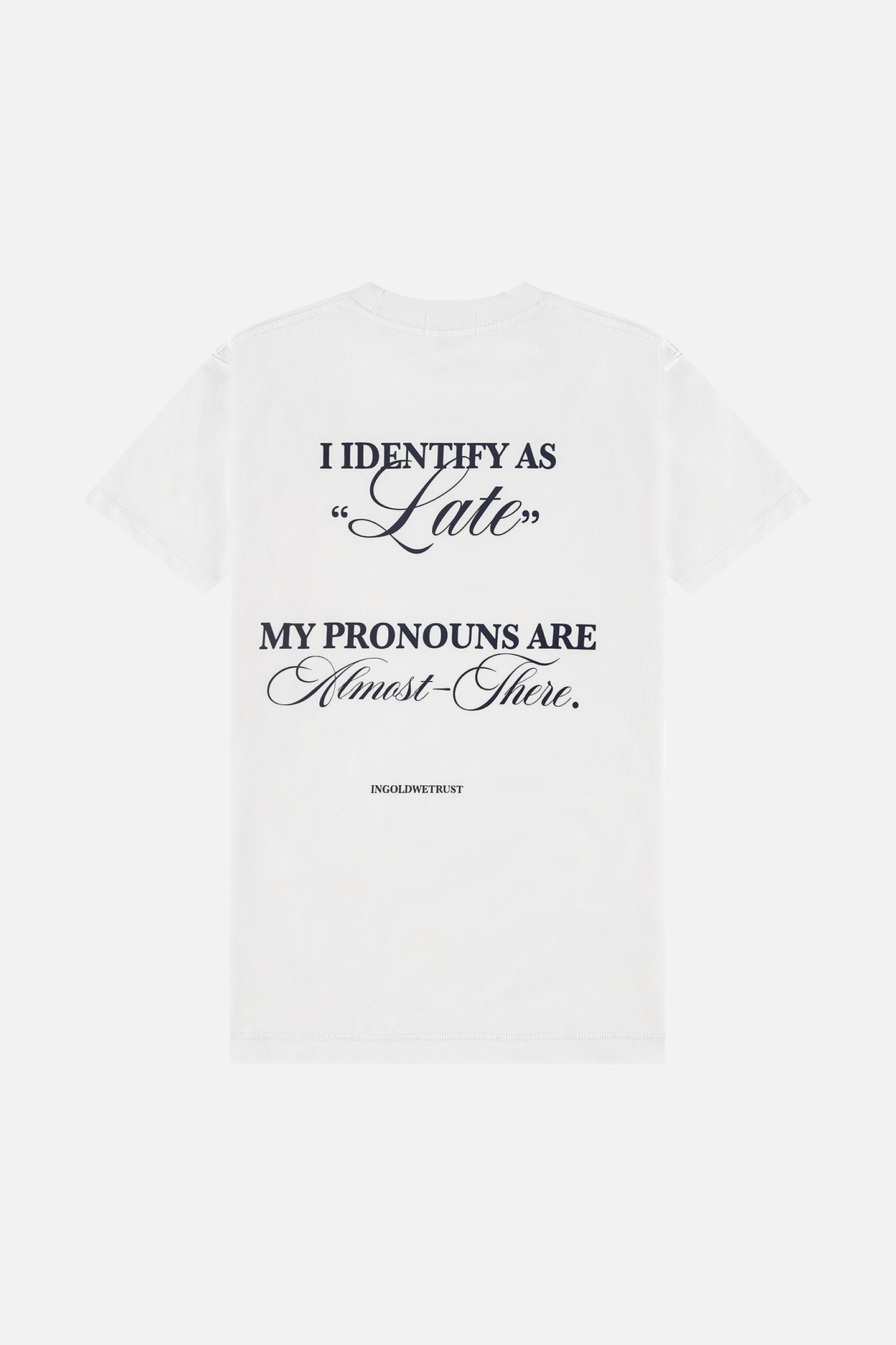 THE TIME TEE WHITE 2