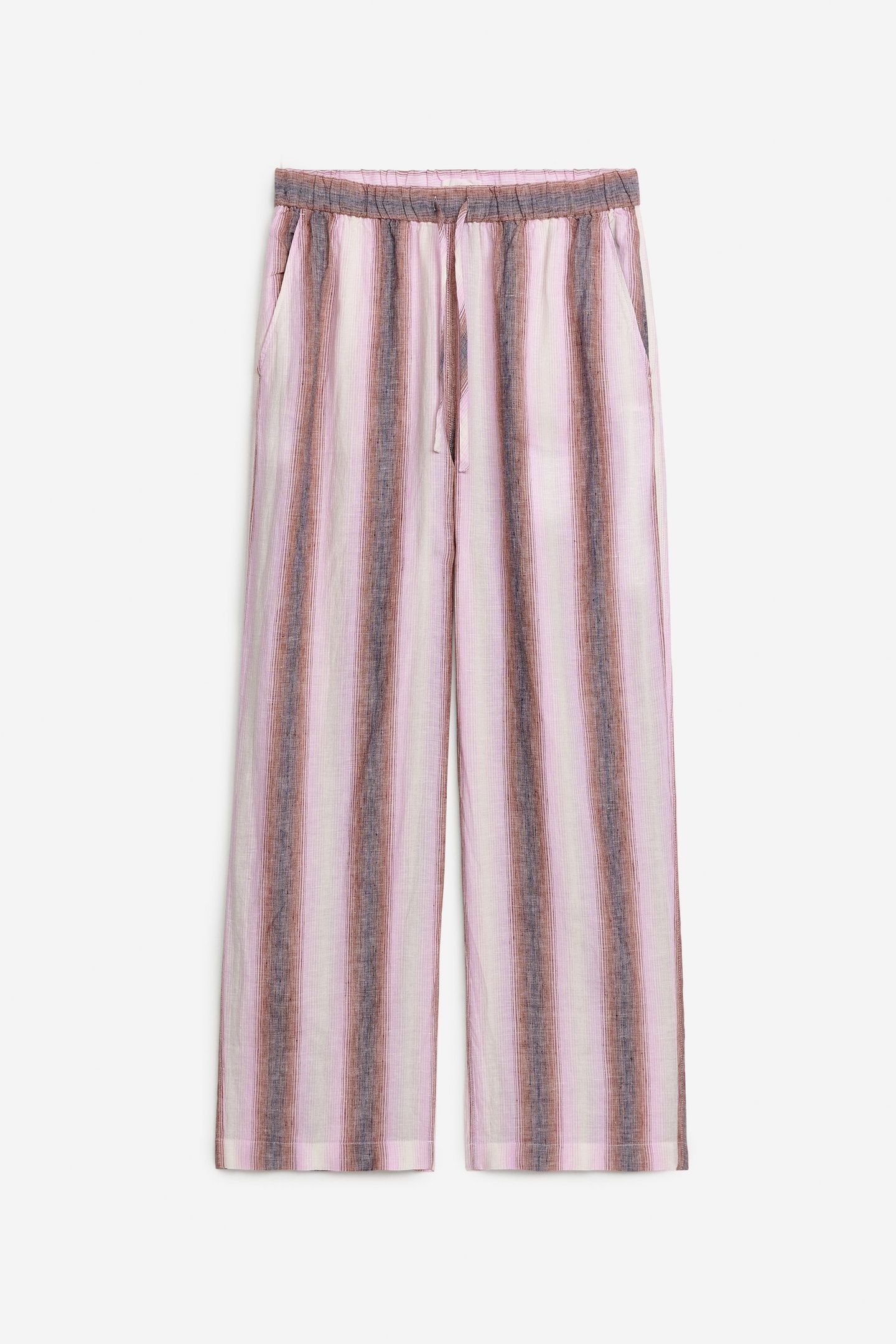 LUDVIG LINEN TROUSERS PINK 3